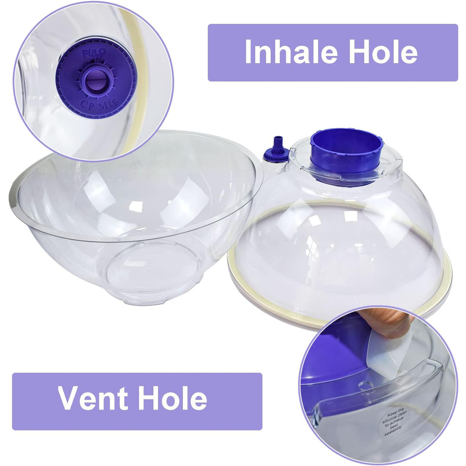 Balloon Stuffer kit Large Transparent Balloon Stuffing Machine with Flower Tube