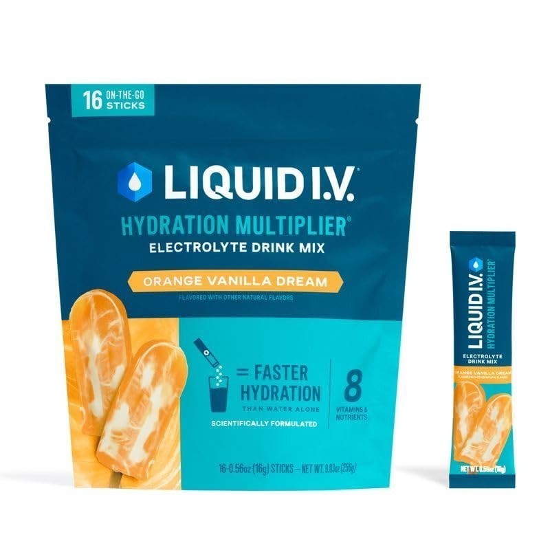 Liquid I.V.® Hydration Multiplier - Orange Vanilla Dream | Electrolyte Powder