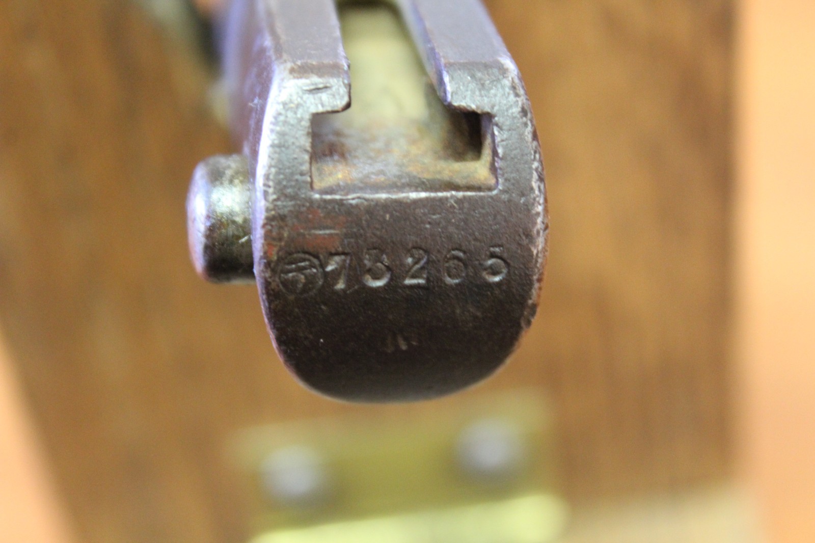 WWII Japanese Arisaka Type 30 Bayonet w/ Scabbard & Frog Kokura