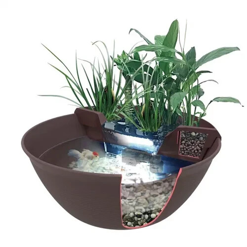 Aquascape AquaGarden Mini Pond Kit in Mocha, New Pond Kit