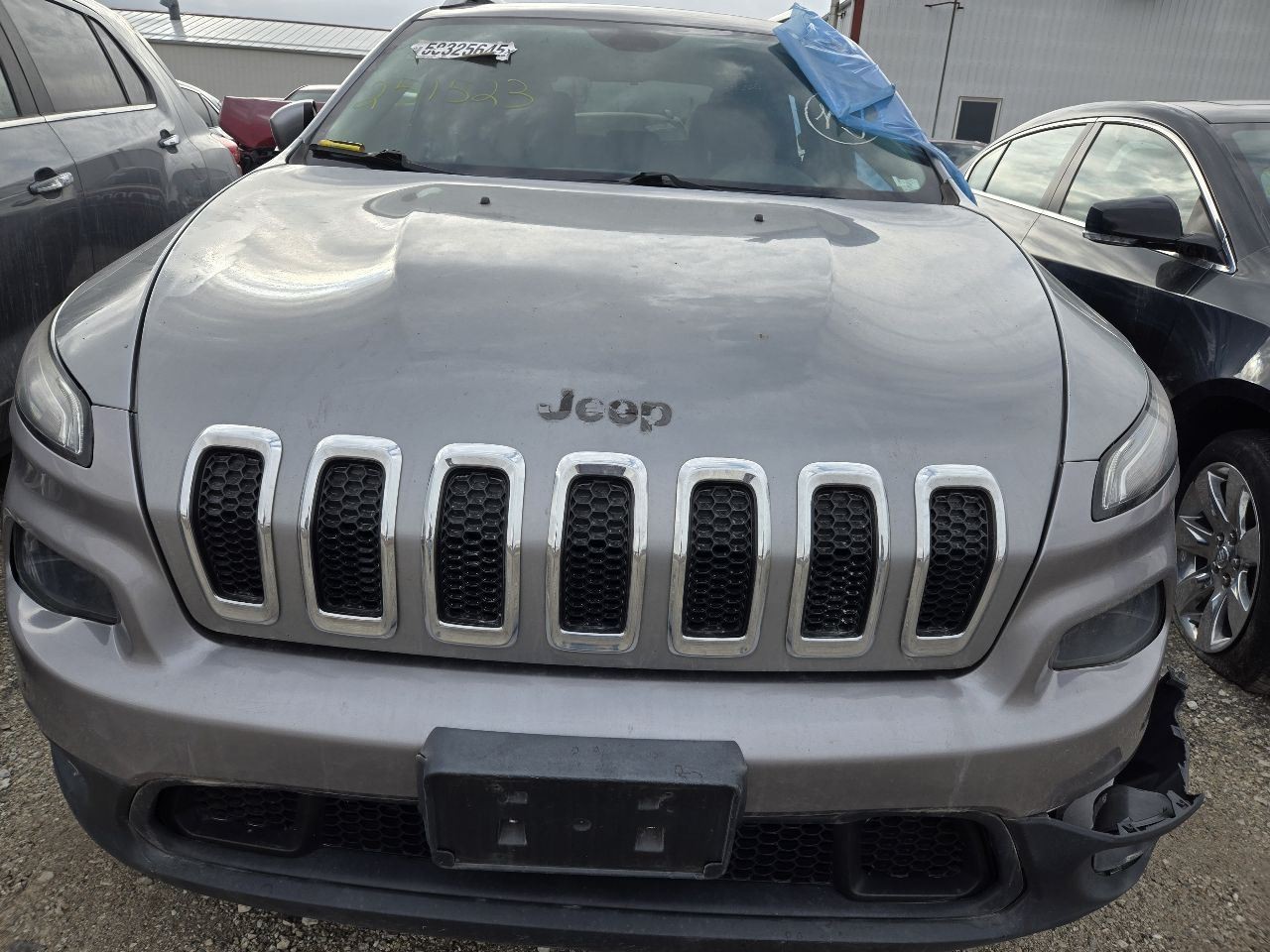 2015 Jeep Cherokee Radio Receiver 5" Display Screen w/o Satellite Radio