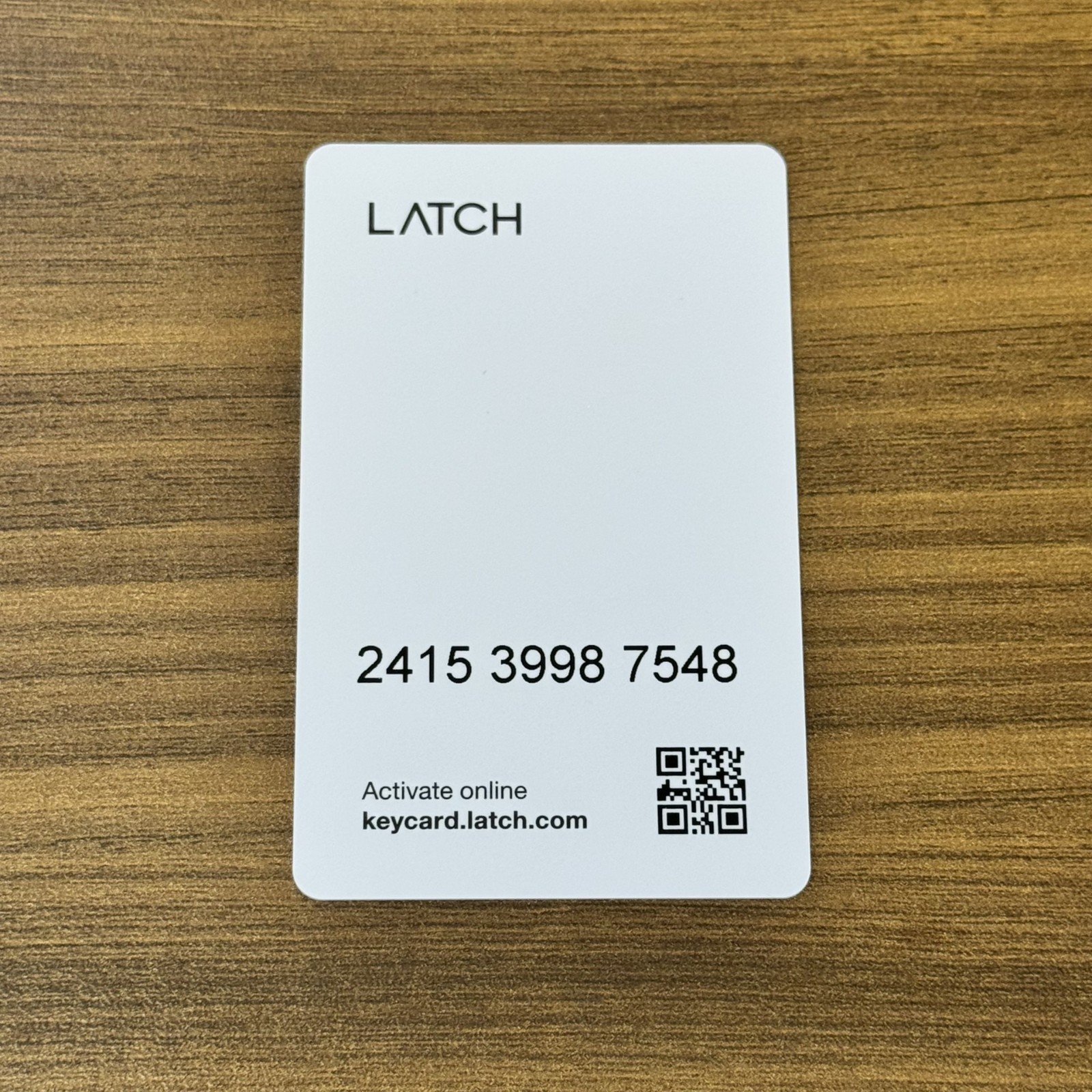 Latch Keycards New