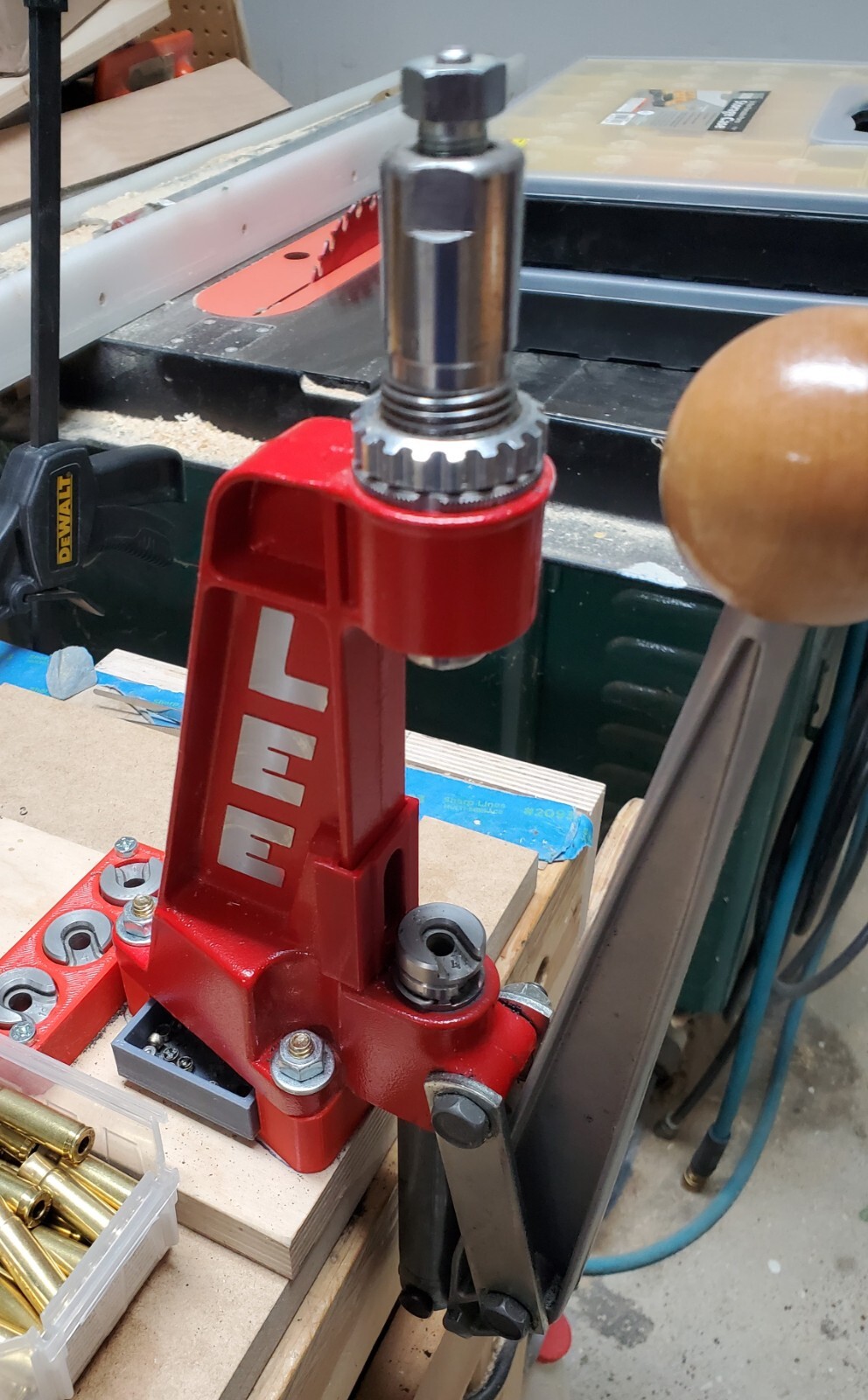 Lee Single Stage Press Reloader Primer Catcher and NEW Spent Primer Bridge combo