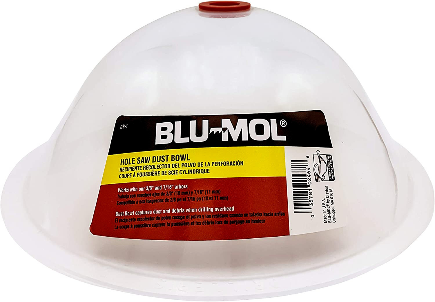 Disston E0215000 Blu-Mol RemGrit Hole Saw Accessories Dust Bowl, for Installing