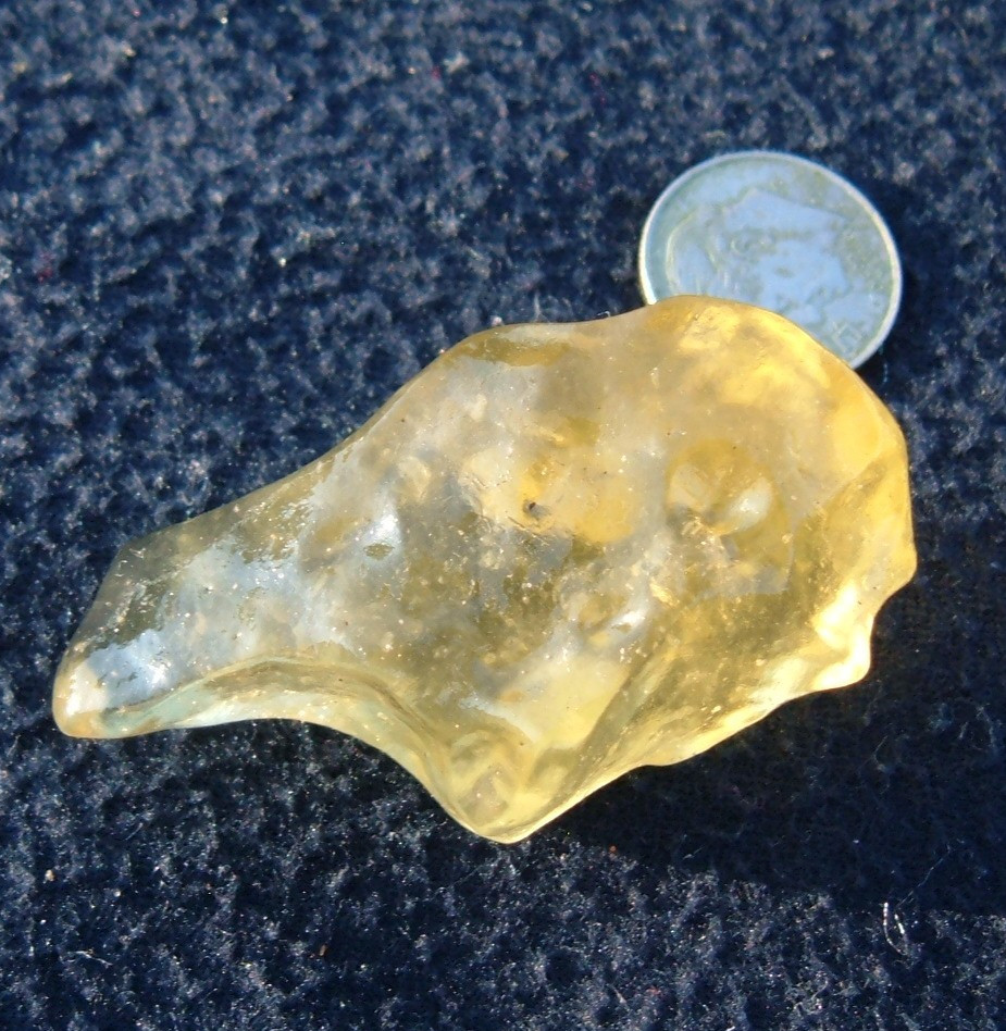 Libyan Desert Glass Meteorite Tektite impact specimen( 148 crt)Super Gem- AAAA+