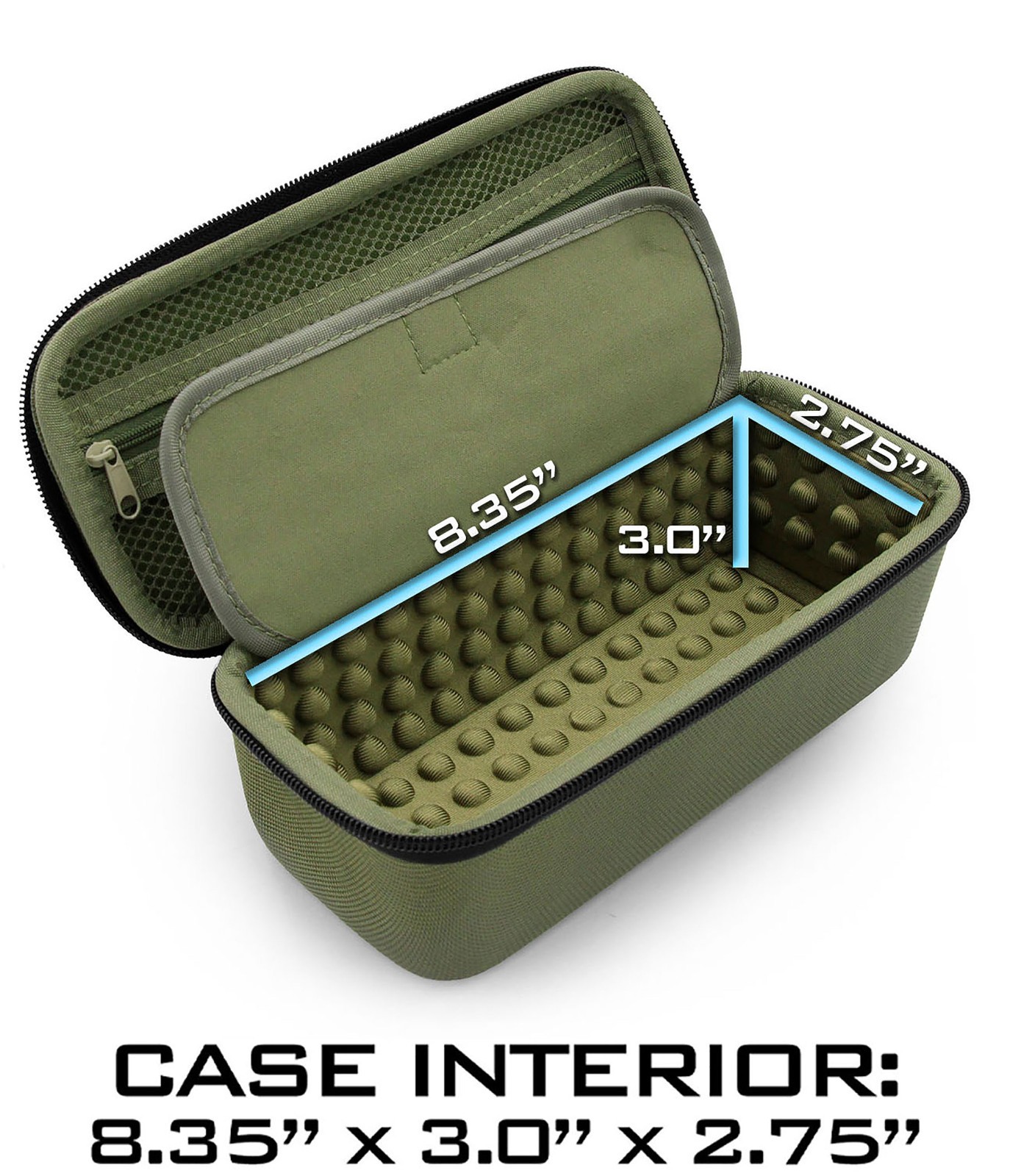 CASEMATIX Hard Shell Travel Case for CB Radio, Midland, Cobra & Uniden Radios