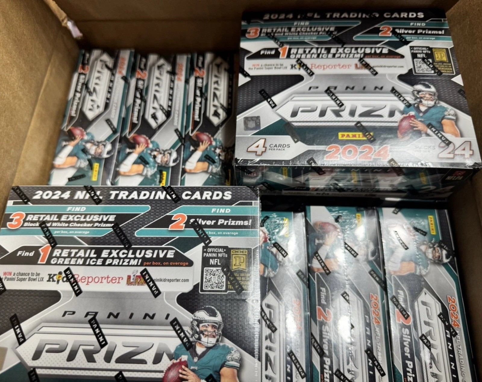 2024 PANINI PRIZM FOOTBALL HOBBY RETAIL BOX SEALED 🏈CHECKERBOARD