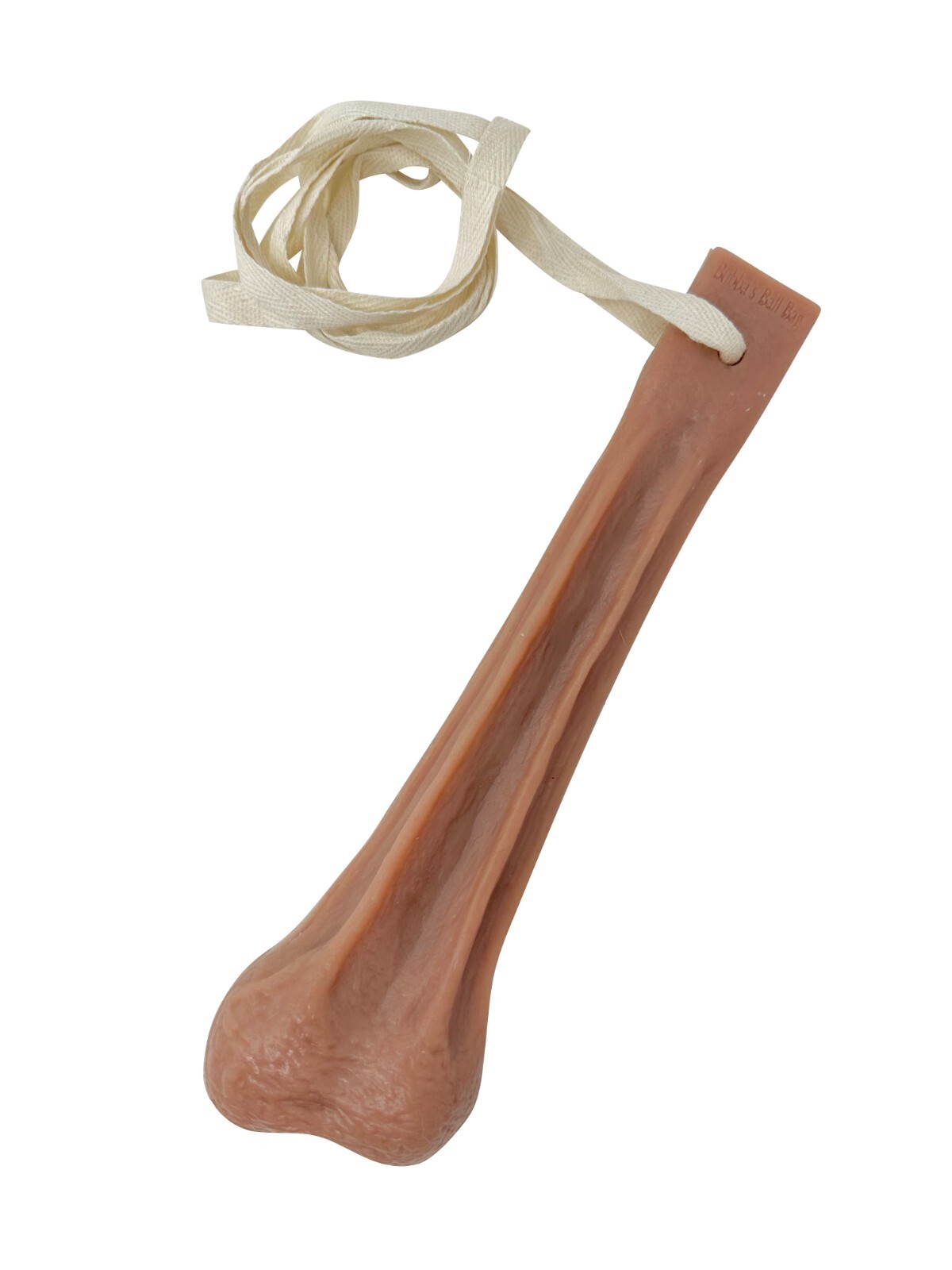 Fake Silicone Hanging Testicles - Balls Ballsack - Prank Gag Gift (Hairless)