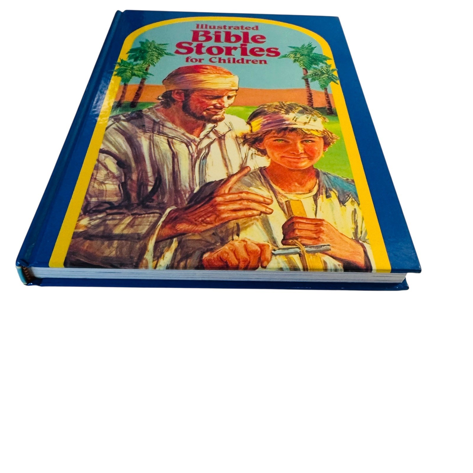 Illustrated Bible Stories for Children Hardcover Book and 2 Audio Cassettes