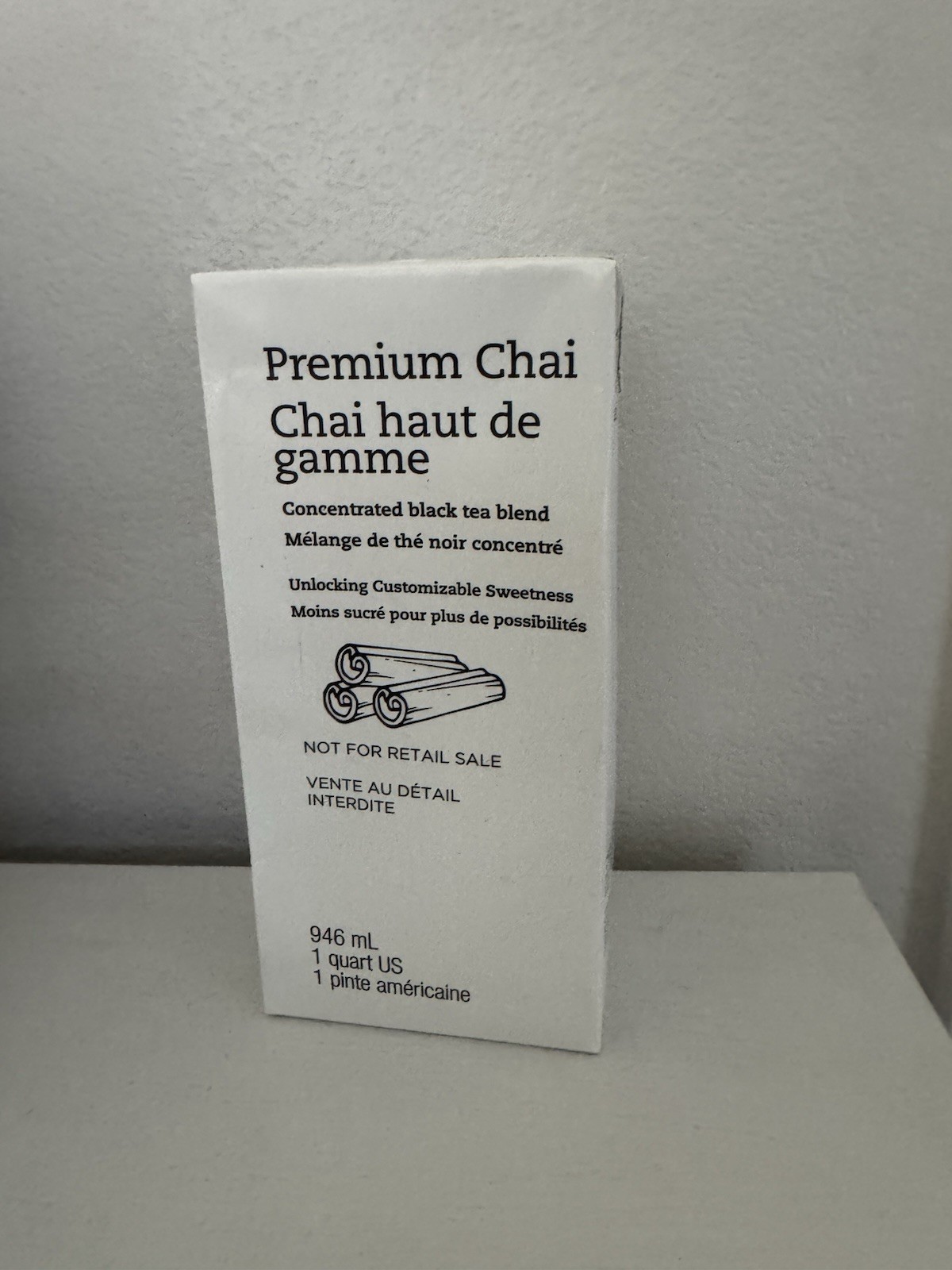 New Formula Starbucks Chai Tea Concentrate 32 Oz. 32oz Pack of 1 BB 6/2026