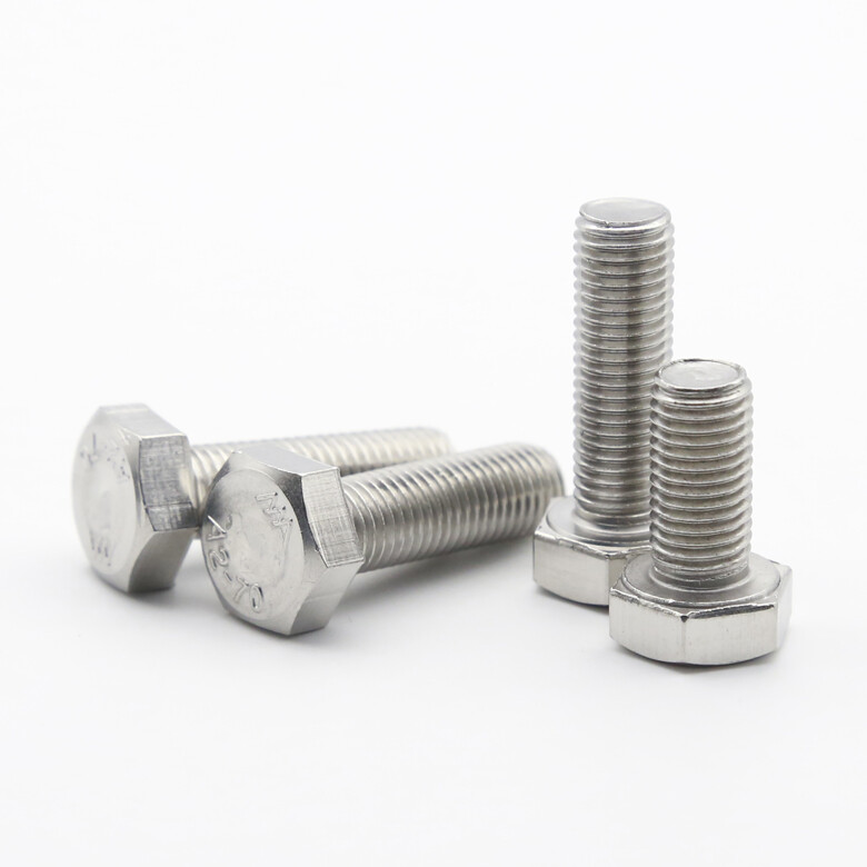 M9x1 / M9x1.25 304 Stainless Steel M9 Hexagon Head BoltsHex Head Screws Pitch