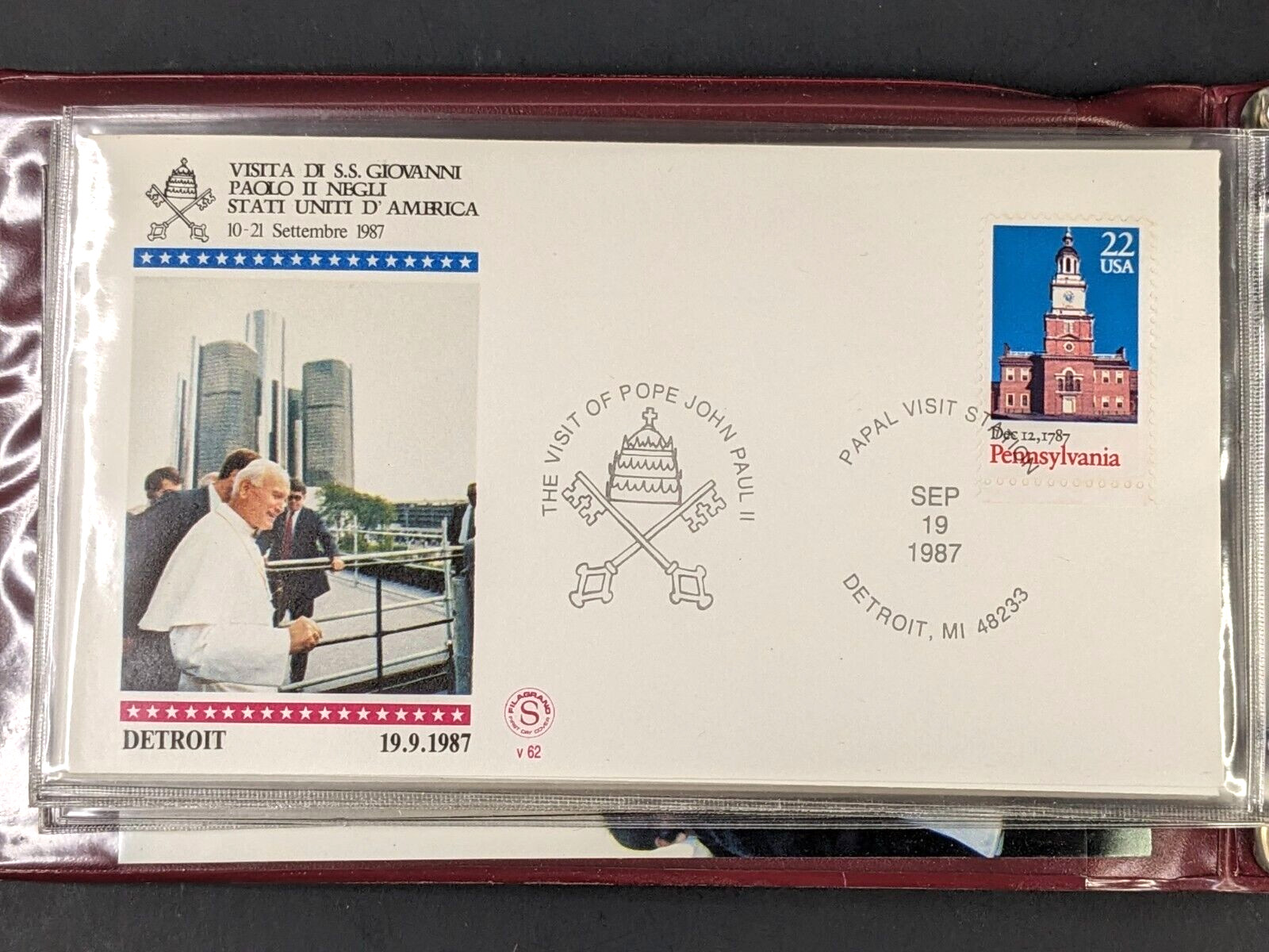 Pope John Paul II, The Golden Series Canada Fort Simpson, 10 Covers 1987