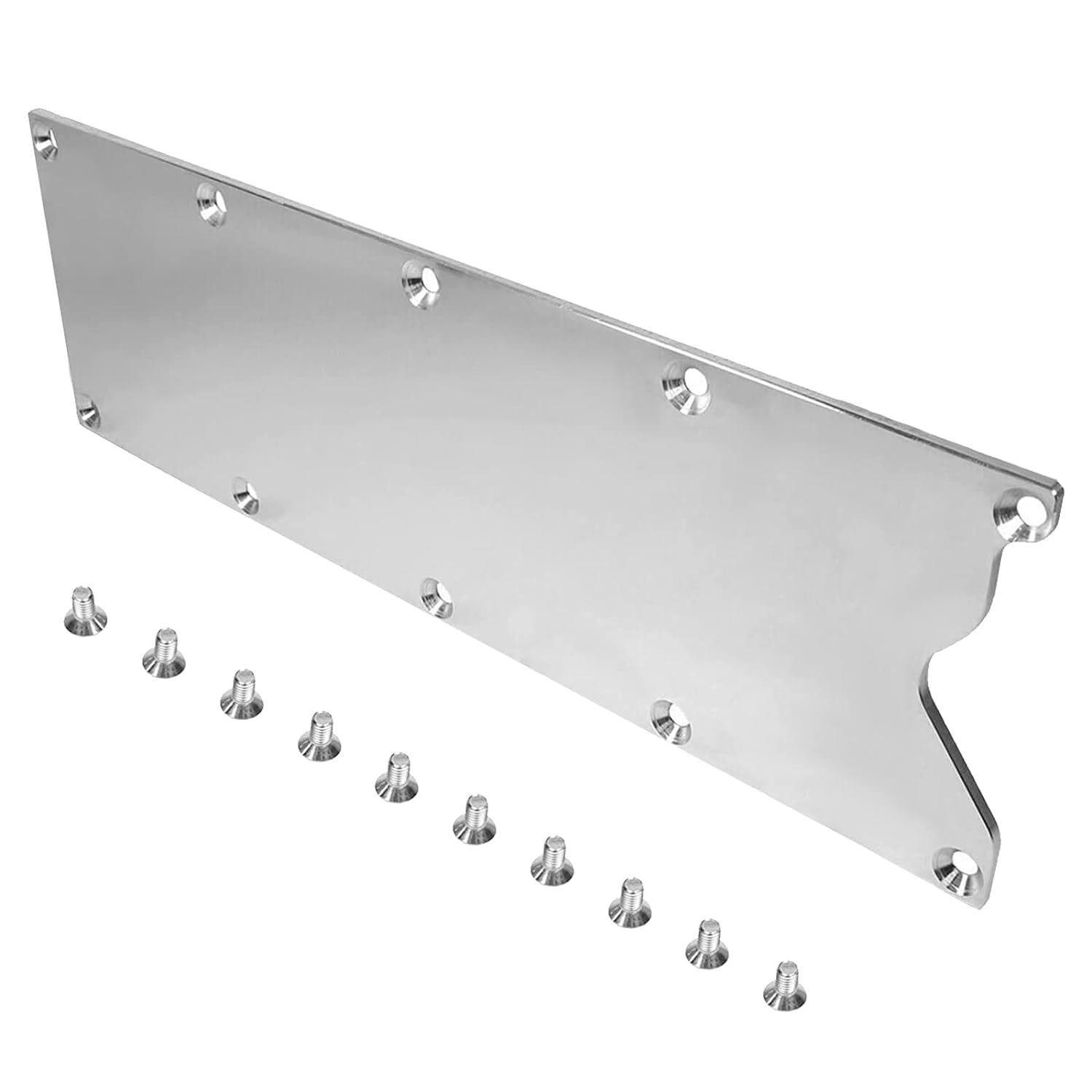 Billet Knock Sensor Delete LSX LS1 For LS Gen 3 VALLEY PAN Cover + GASKET Plate