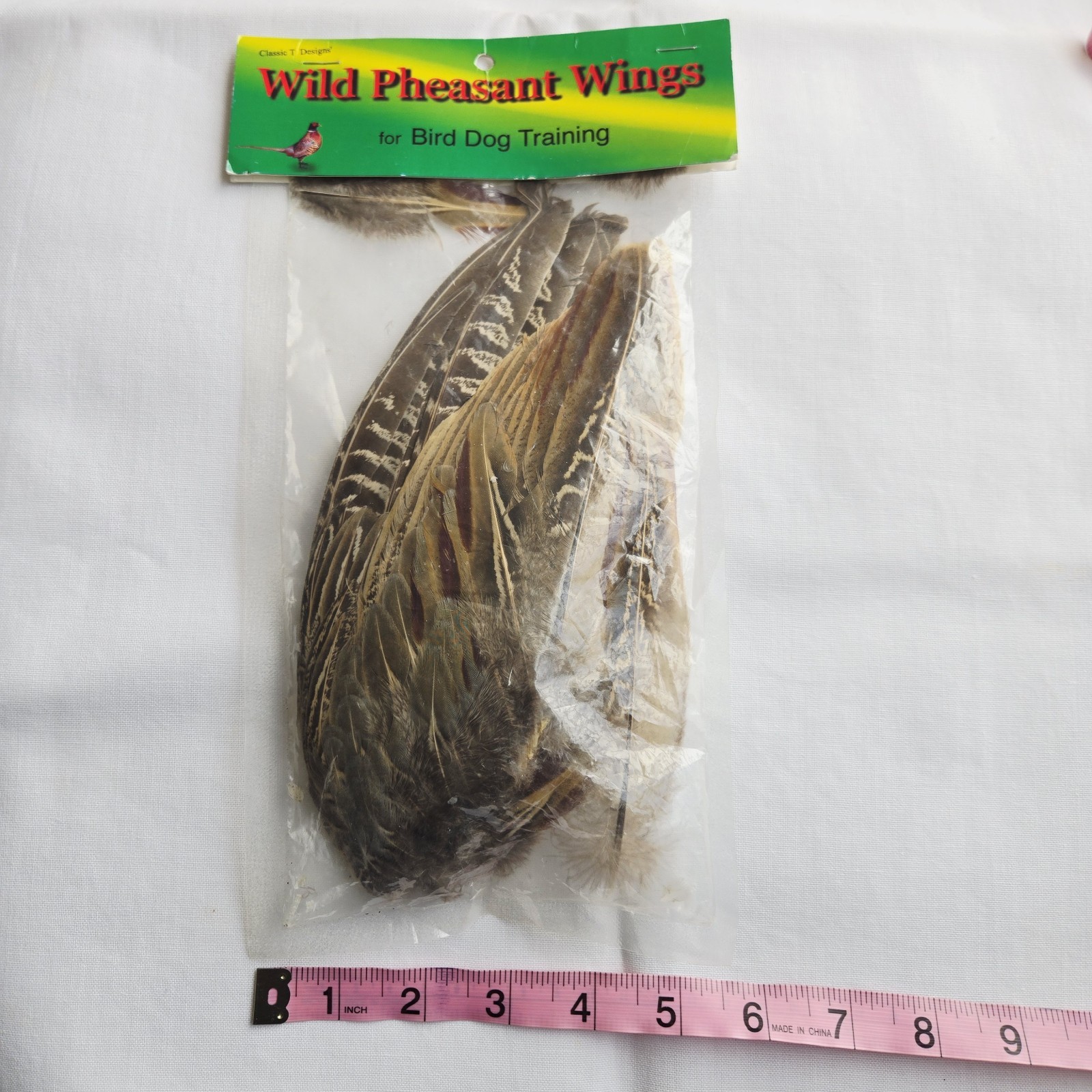 Wild Pheasant Wings Bird Dog Training Hunting Decor