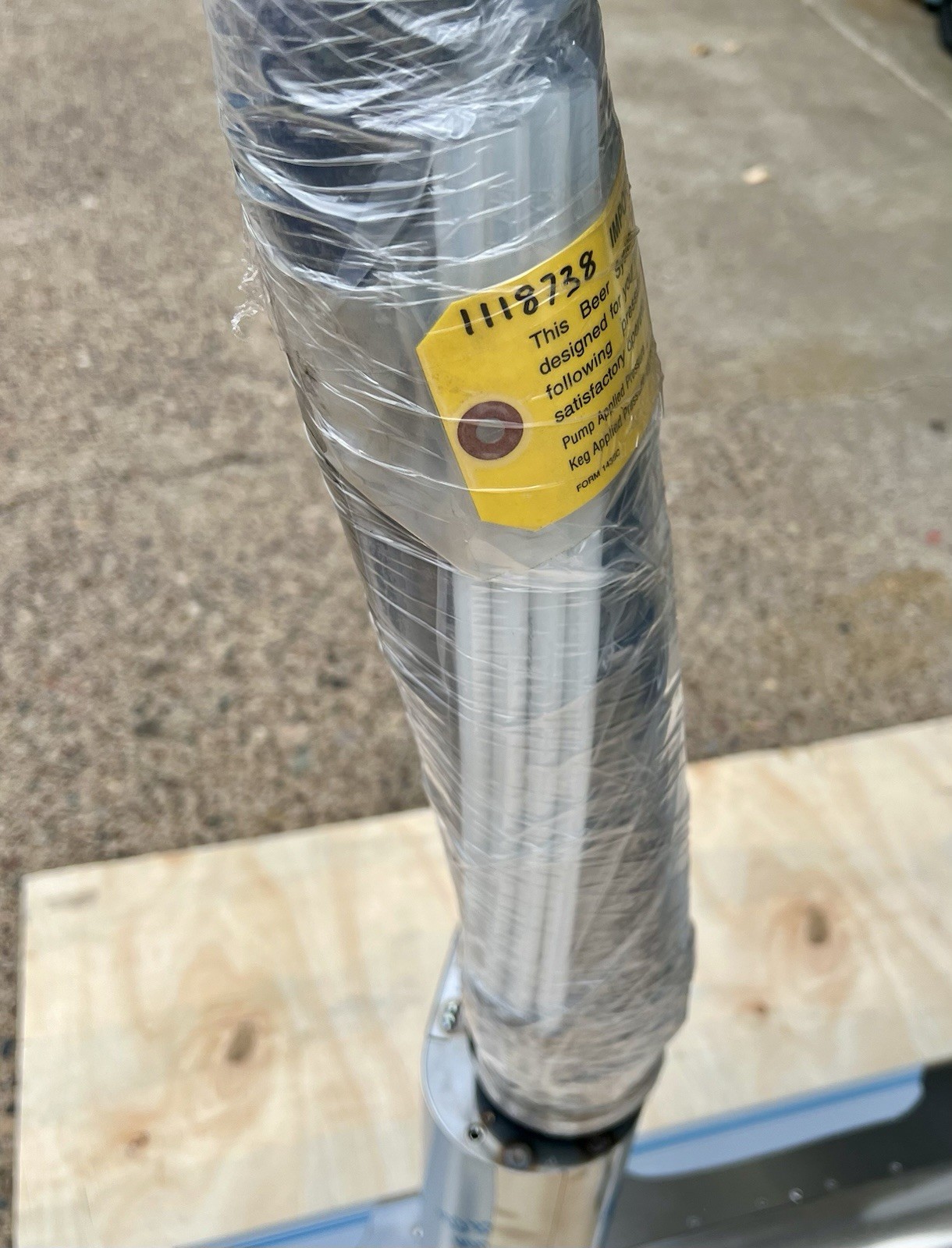 Perlick Winged Bridge Tower for Century System, 8 Faucets, NEW!