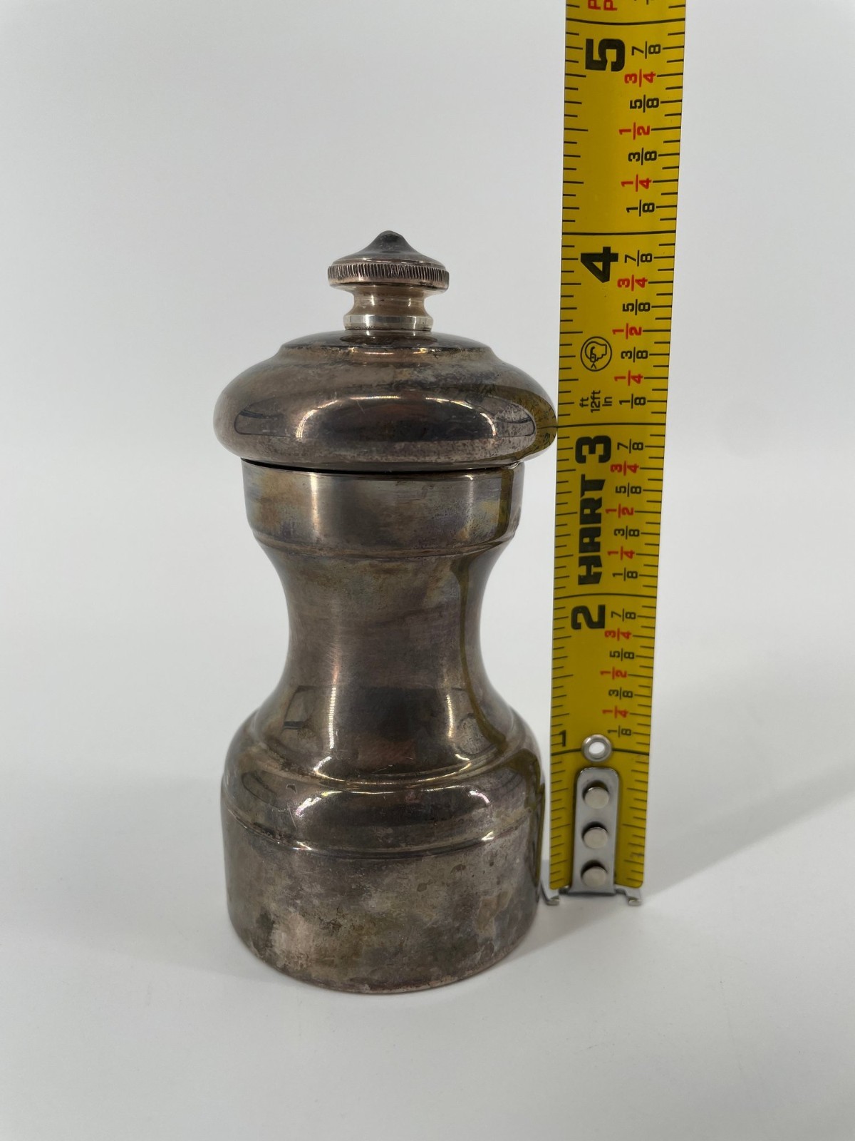 Sterling Silver Pepper Grinder Pair- One GMT Exemplar & One With Shield Hallmark