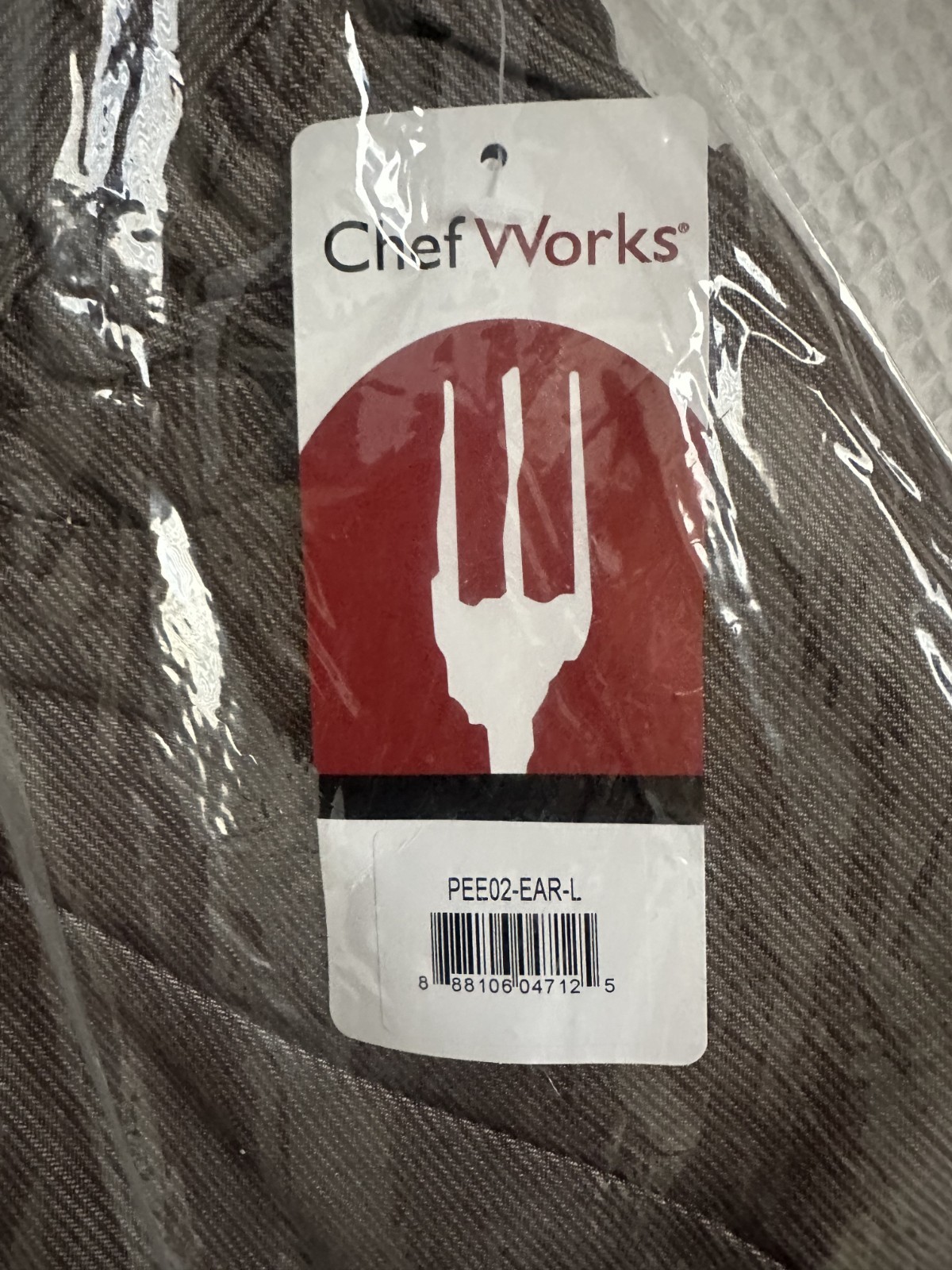 NEW! Genuine! Chef Works Professional Men EARTH Chef Pants L PEE02-EAR-L