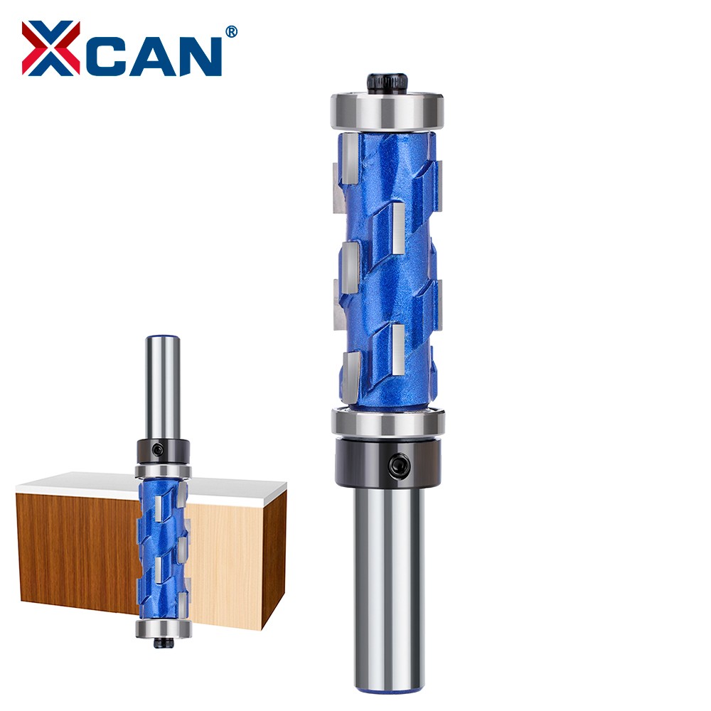 1/2'' Shank Flush Trim Router Bit Compression Milling Cutter Top Bottom Bearing