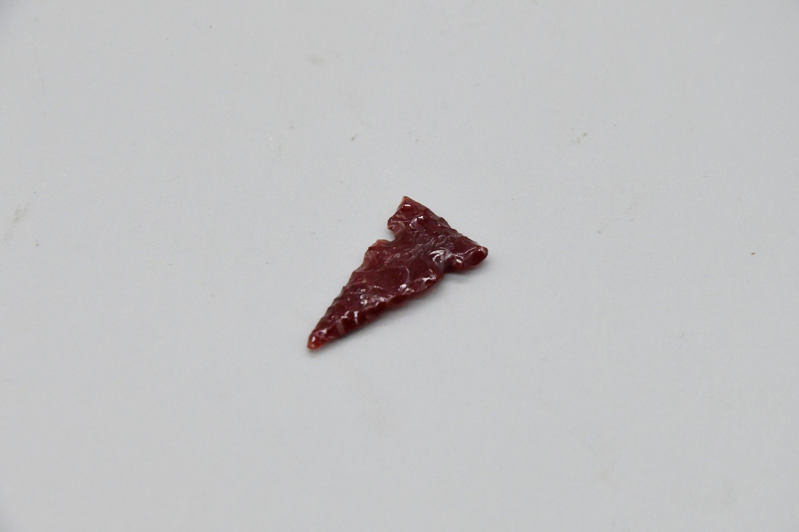 ~1.125" Side Notched Arrowhead Point