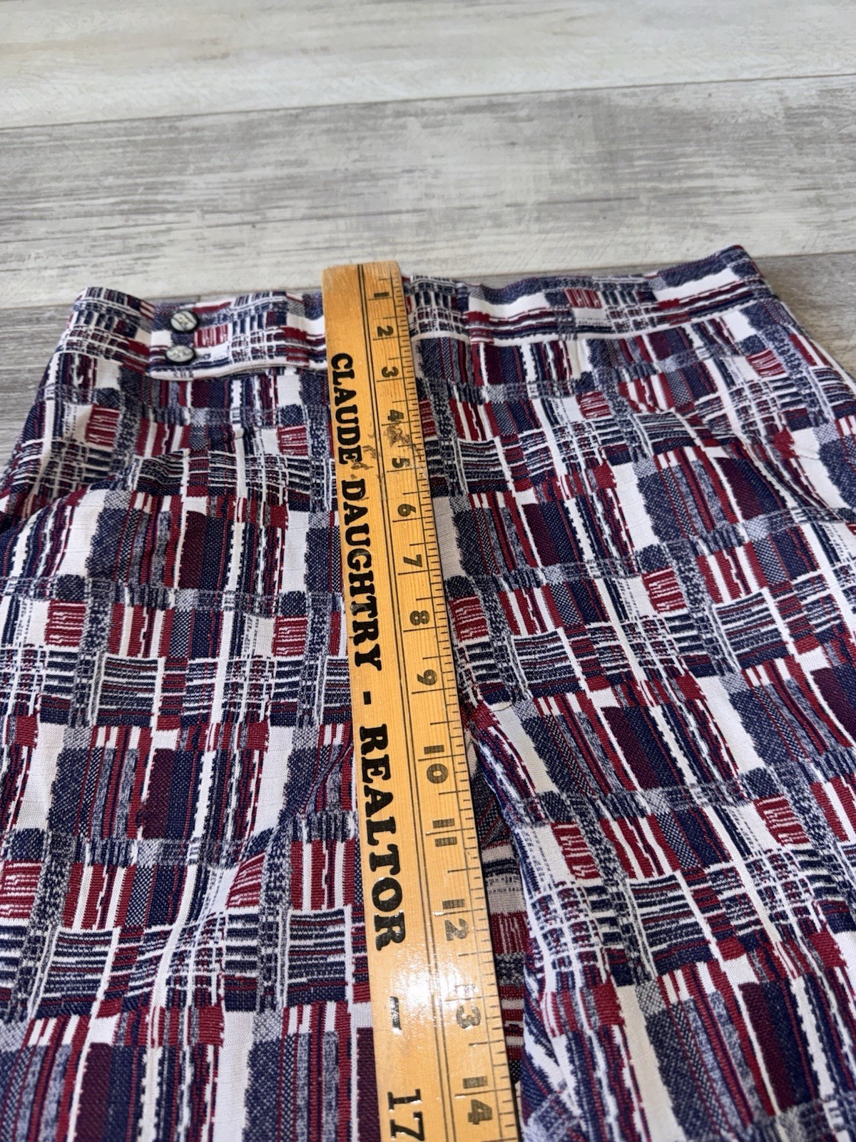 Vintage Esquire Sportswear Pants Mens Leisure Hippy Disco 60s 70s Sz 28x29 USA