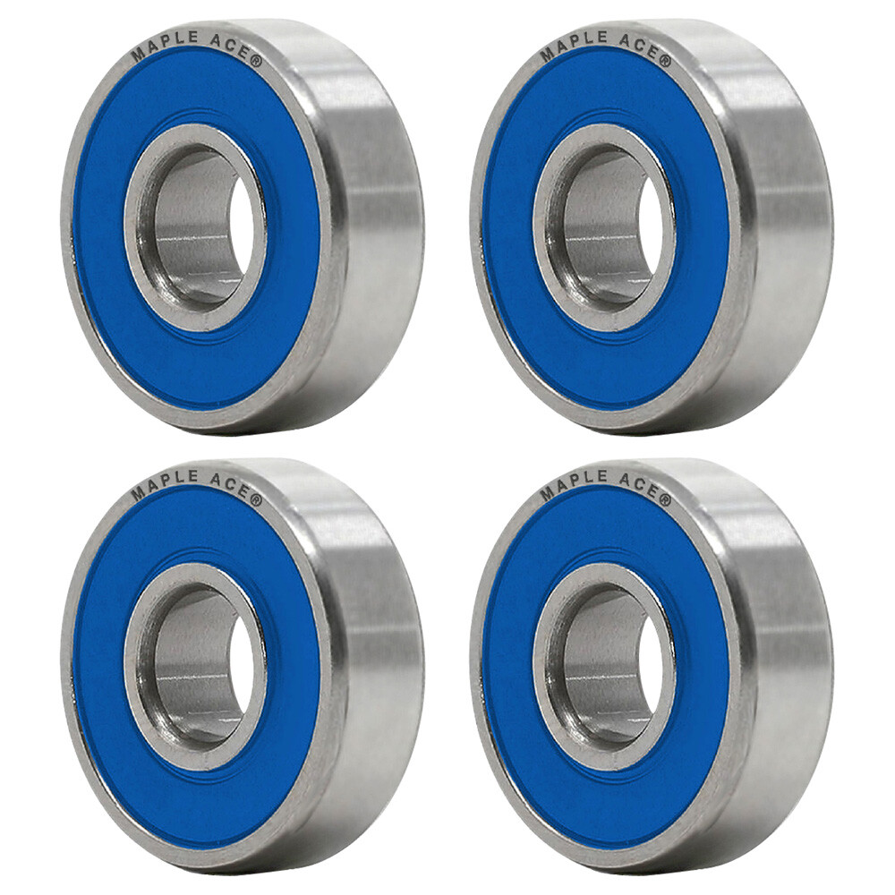 608-2RS Ball Bearing Premium Rubber Sealed 8x22x7mm (4Pcs)