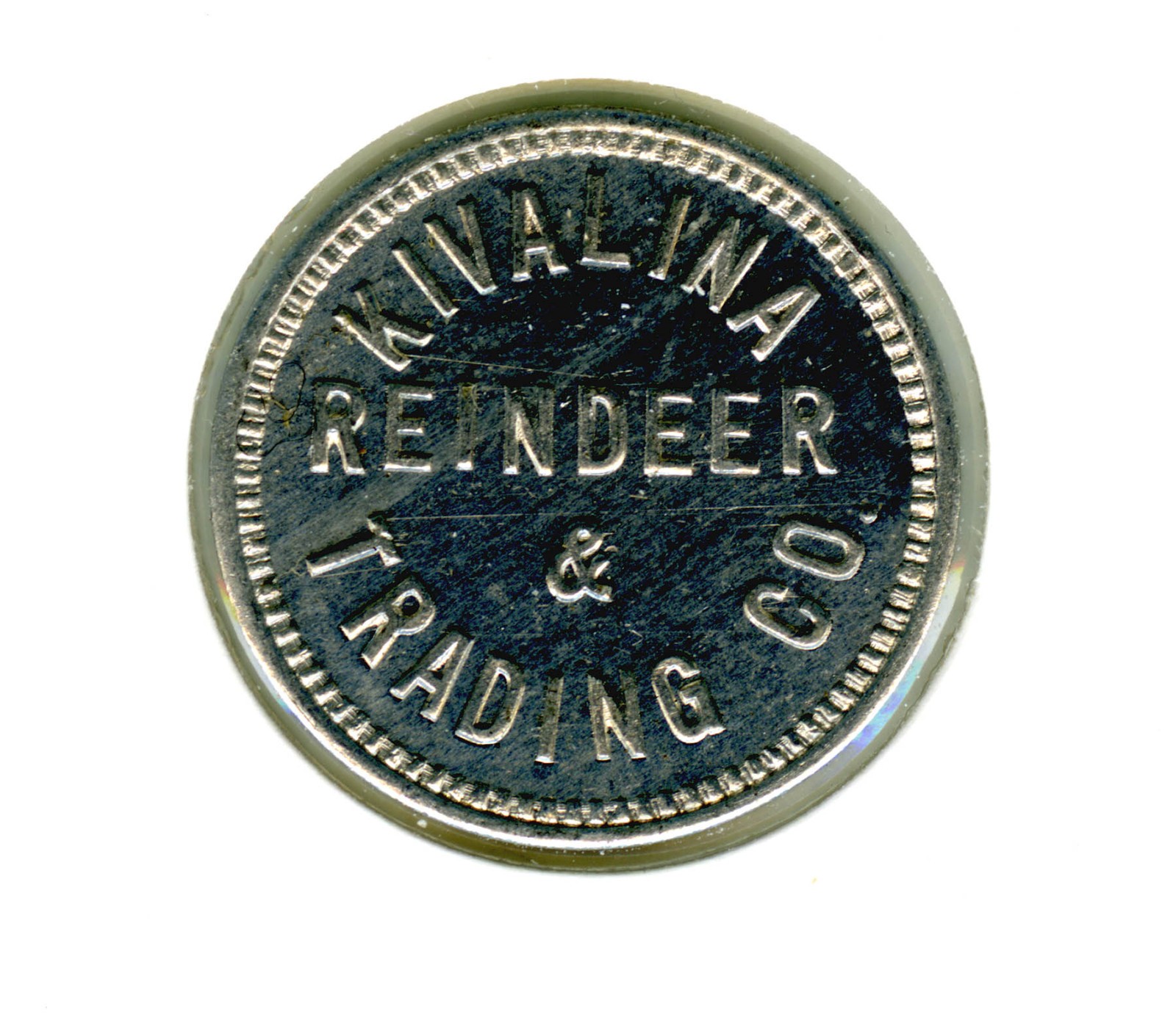 Alaska, Kivalina Reindeer & Trading Co 5c Type II Trade Token