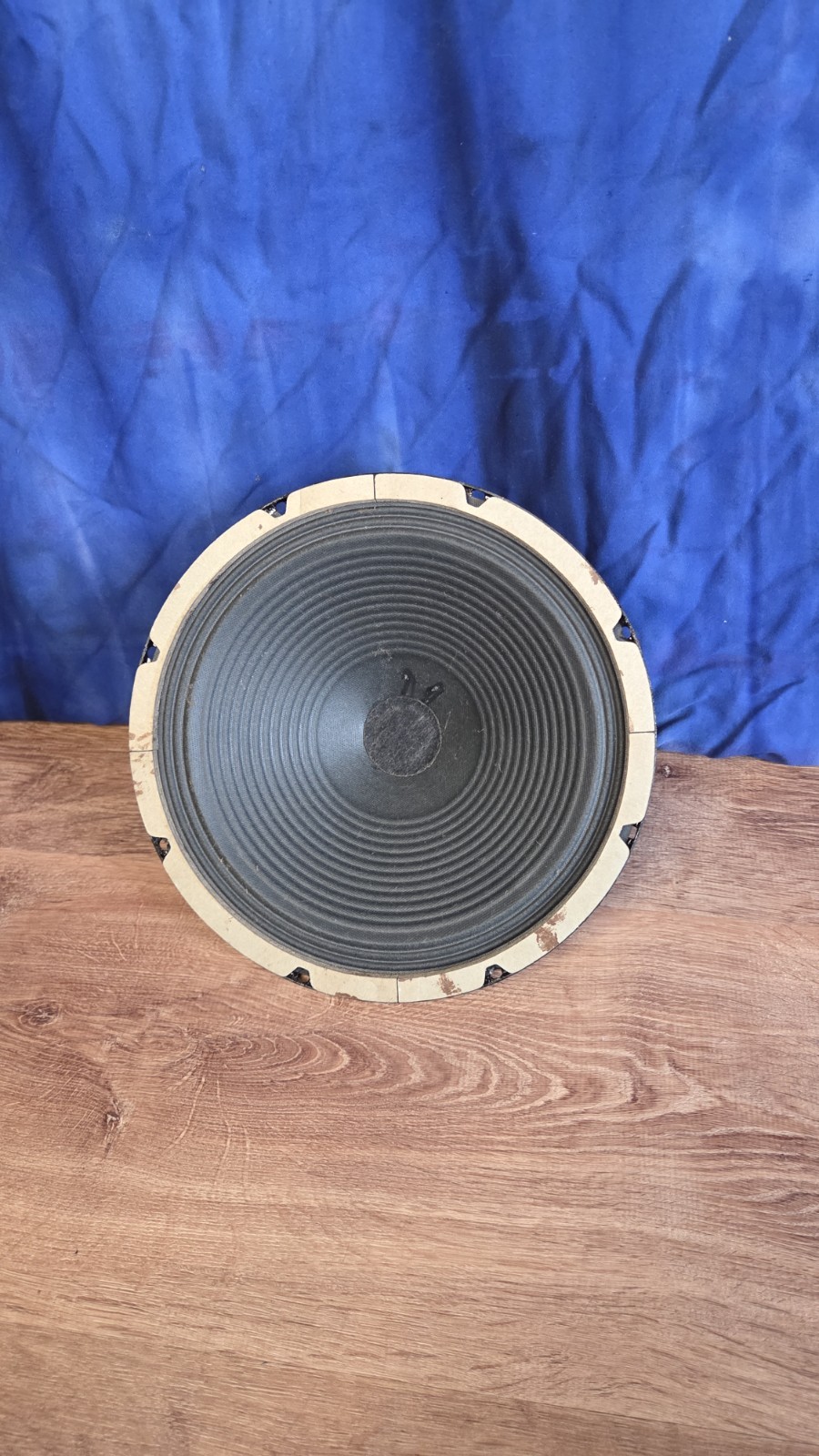 Vintage Ceramic speaker 10"Cleveland 8 Ohm Rib Cone Jensen Era Tube Amp Guitar