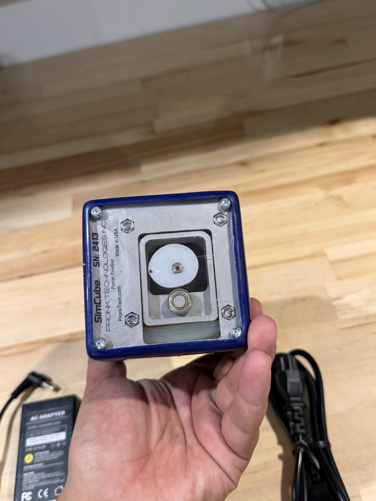 PRONK TECHNOLOGIES SIMCUBE SC-5 PATIENT SIMULATOR W/CHARGER (TESTED)