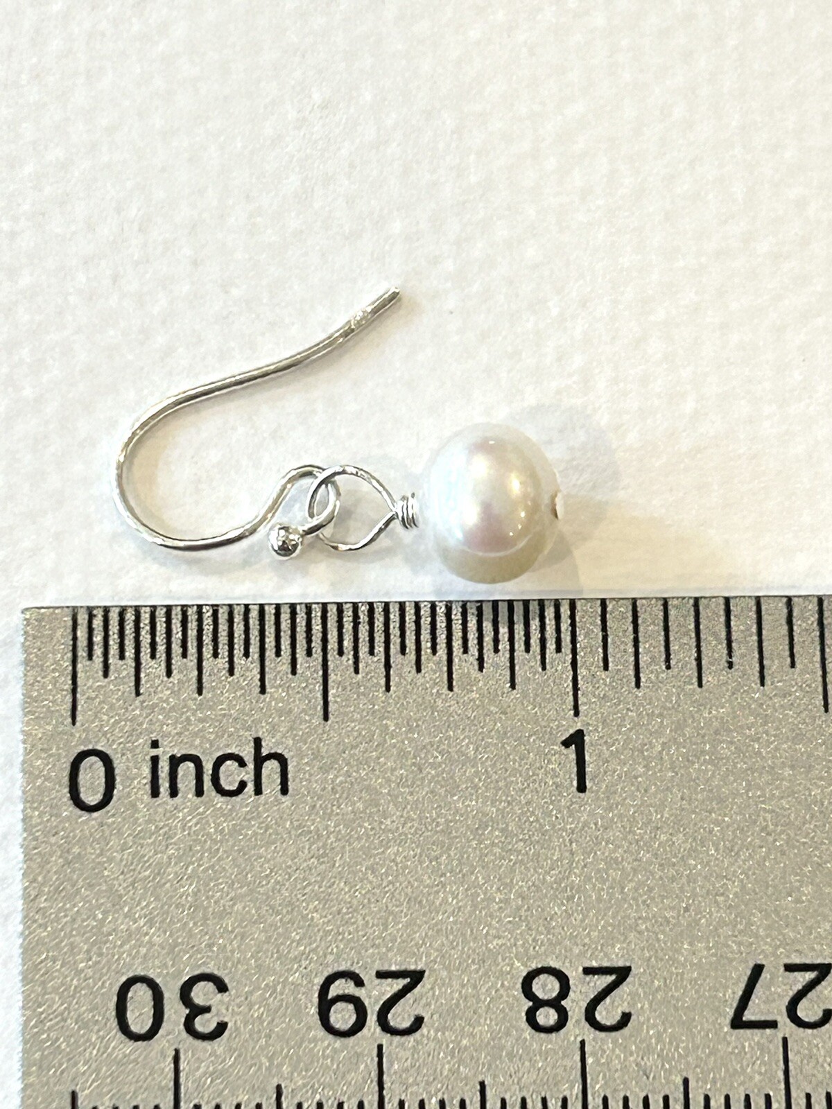 Authentic 8mm Pearl Sterling Silver Earrings Sundance Treasures Jewelry