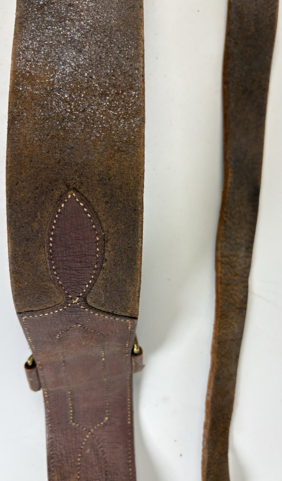 WWI US Army Officer Sam Browne Belw/ Shoulder Strap~AP&S Maker~Size 36