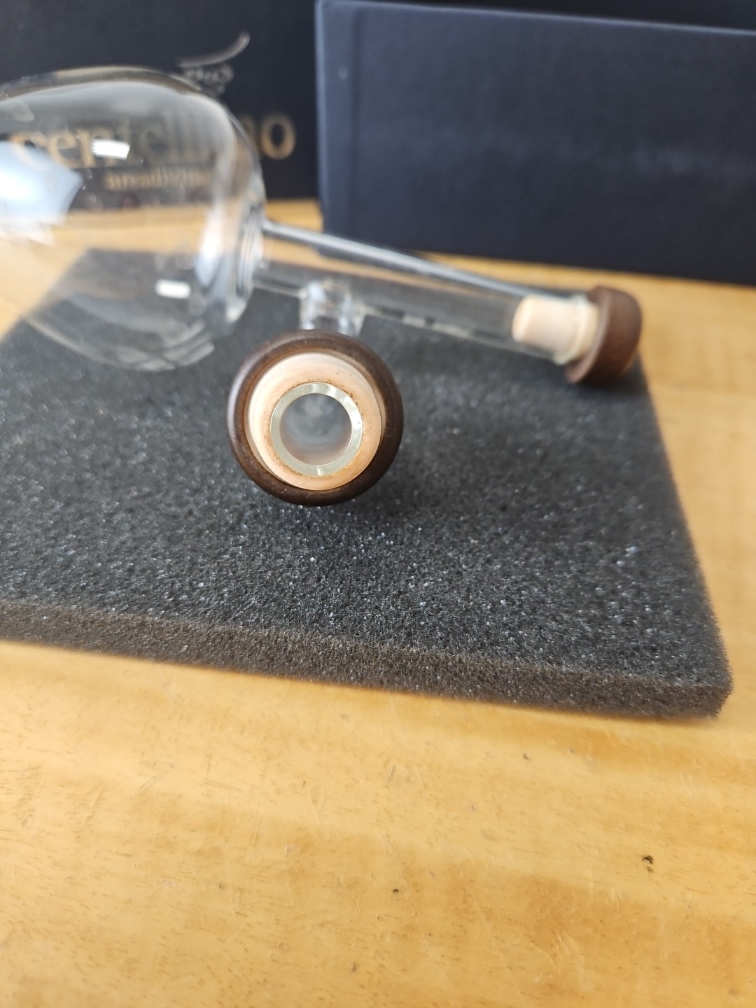 Centellino Areadivino Wine Aerator and Decanter 125 ML - 4.2 oz Italy, in box