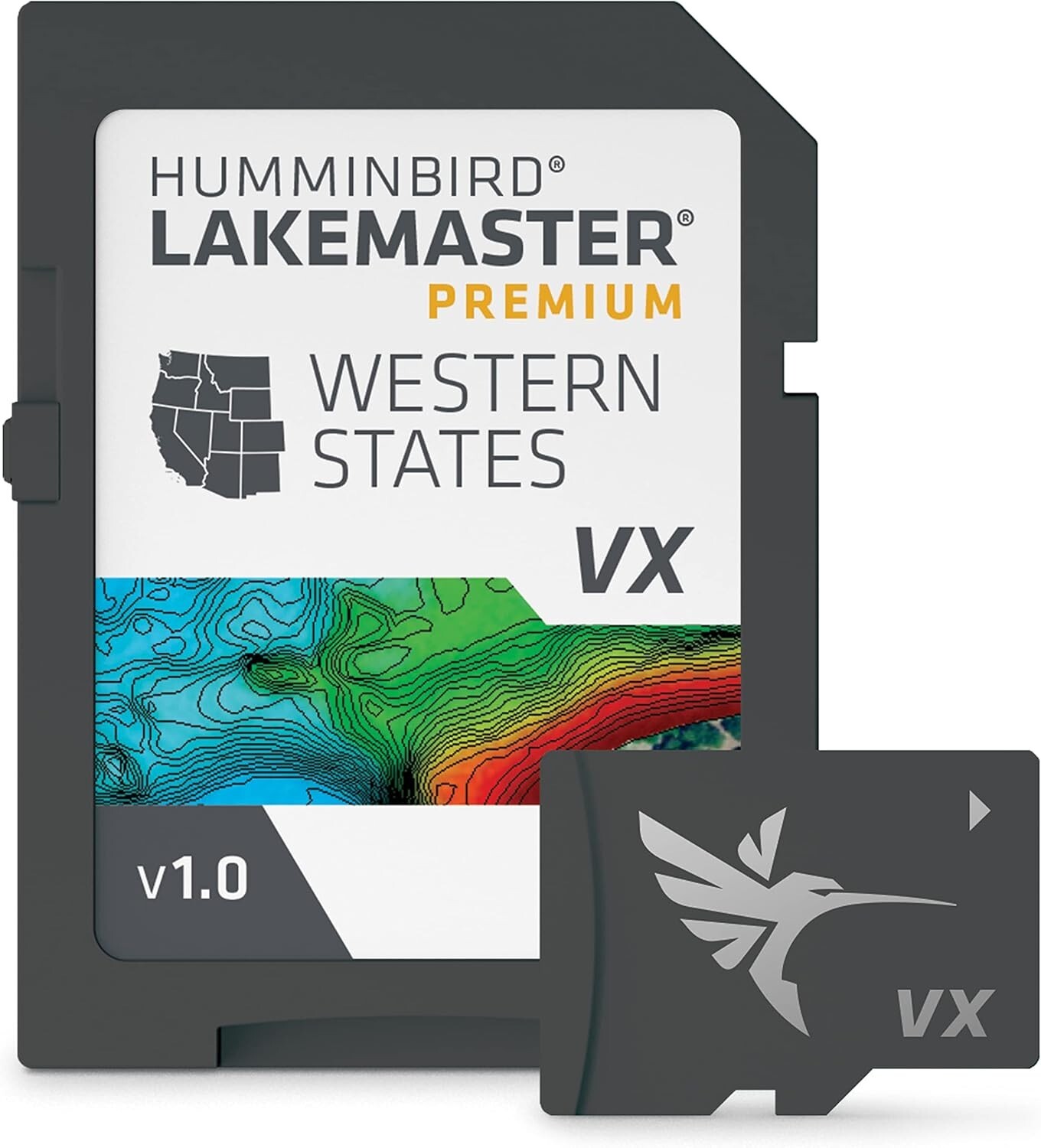 Humminbird LakeMaster VX Premium [Western States V1] APEX/SOLIX/HELIX 602009-1