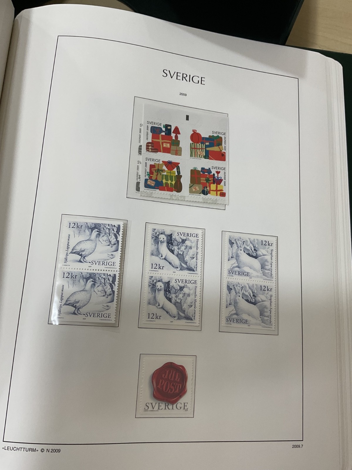 Sweden stamps. MNH. 2009 - 2011. Kabe album. G/200*