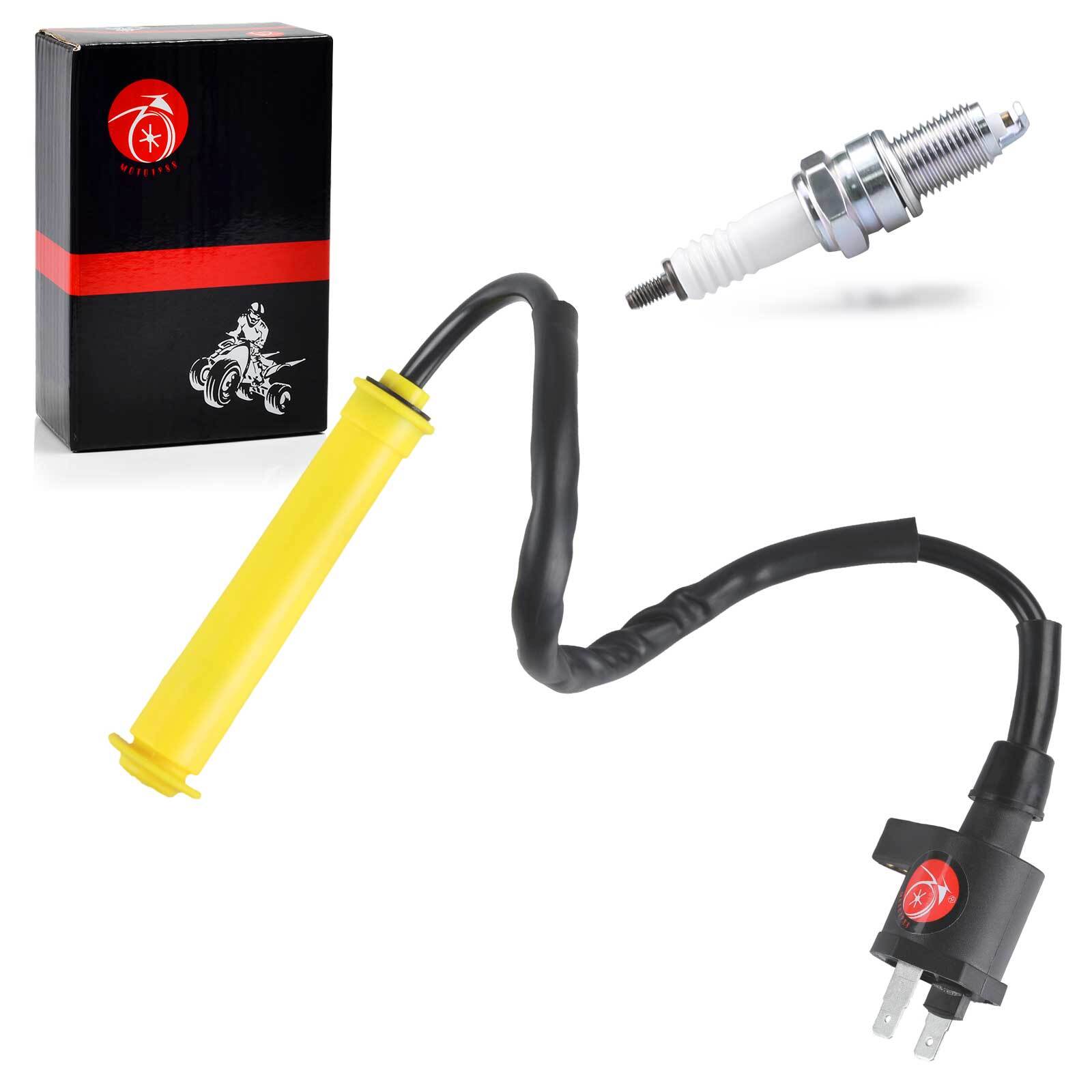 1996 1997 1998 1999 2000-2004 for Honda XR250R Ignition Coil & Spark Plug w/Cap