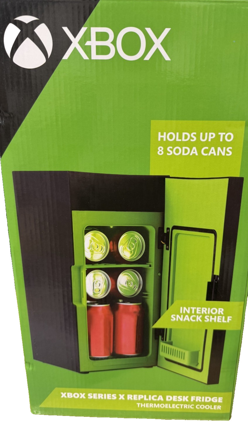 NEW XBOX Series X 4.5L Replica Mini Desk Fridge Thermoelectric Cooler