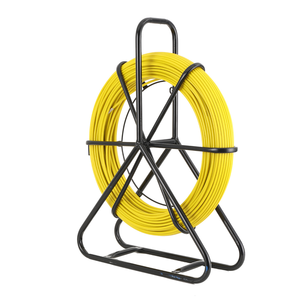 Fish Tape Puller Fiberglass 328ft 1/4 inch Wire Cable Running Duct Rodder US