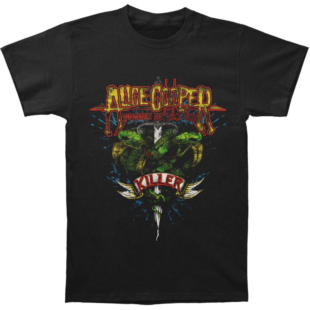 Men's Alice Cooper No More Mr. Nice Guy T-shirt Small Black