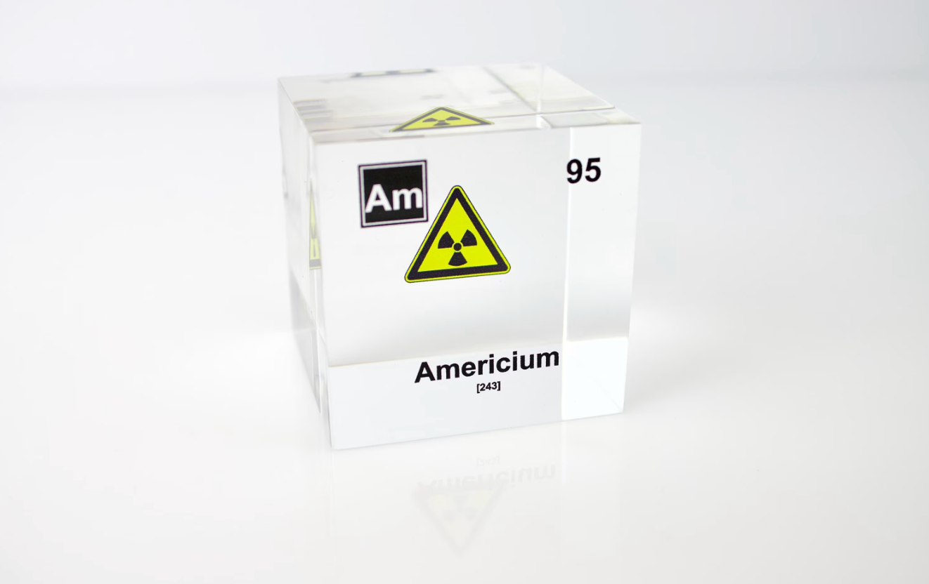 Americium Element Cube