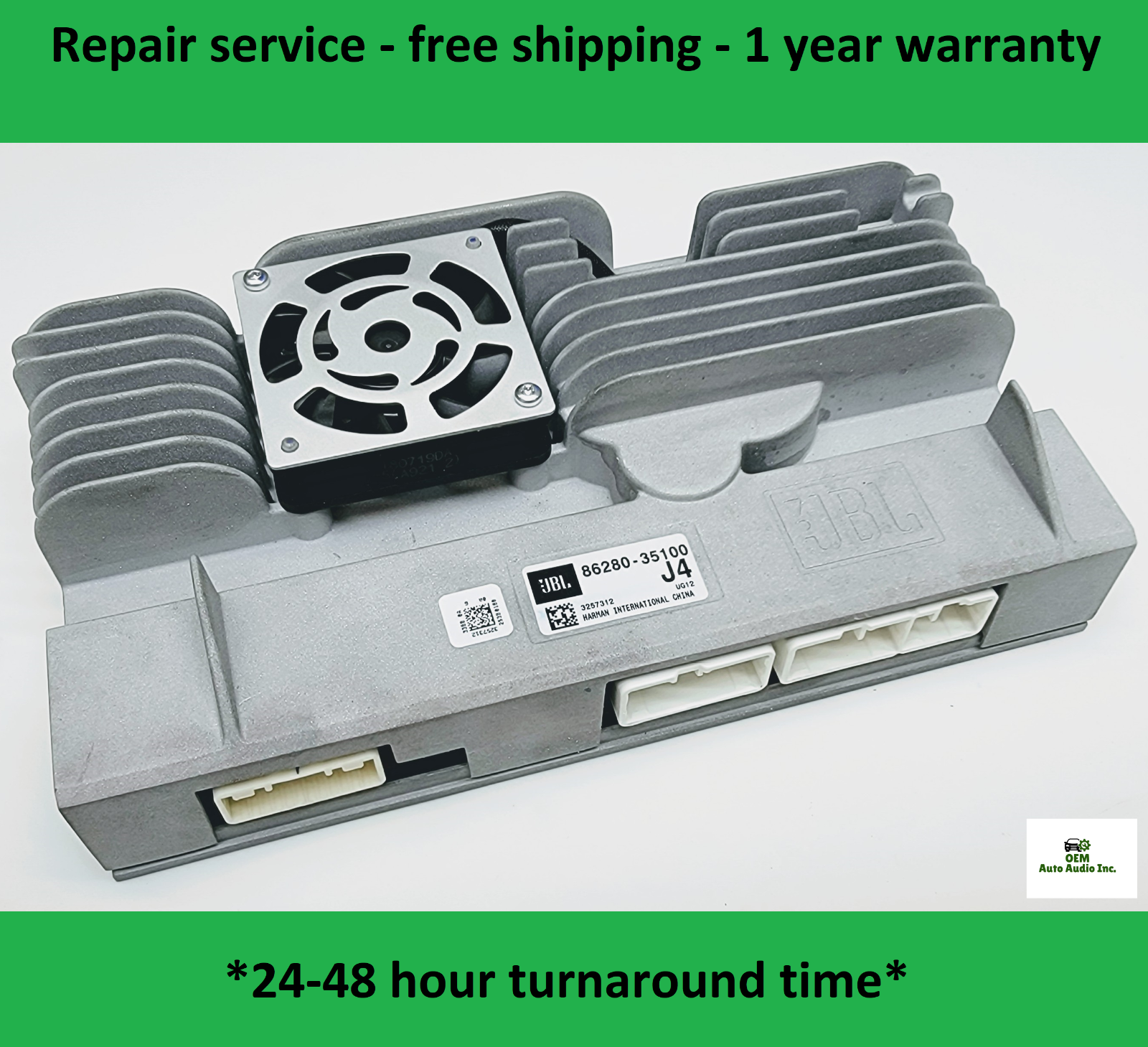 *REPAIR SERVICE* 86280-35100 86280-35110 Toyota 4Runner JBL amplifier 2017-2024