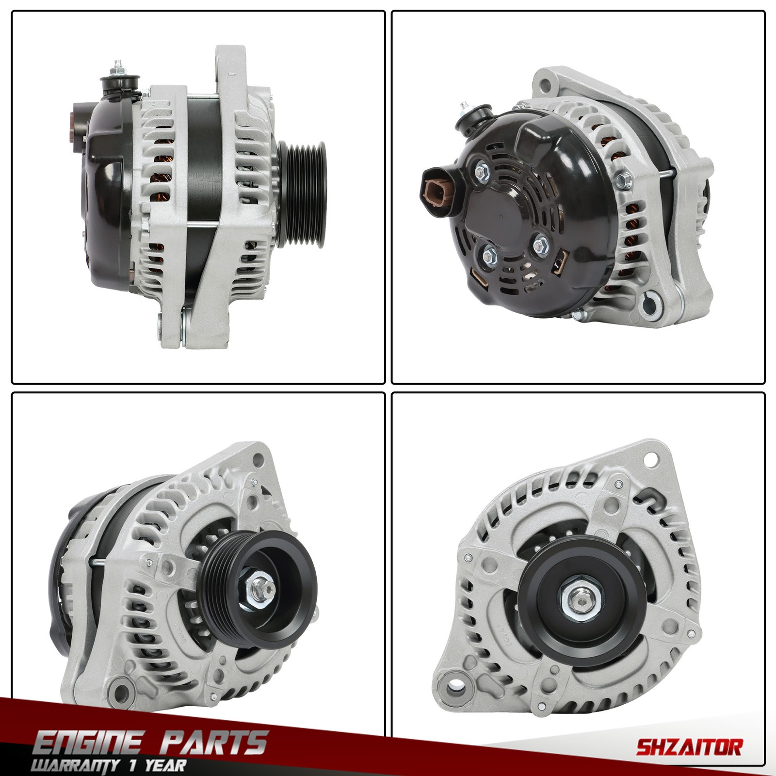 Alternator For Honda Pilot Ridgeline 2009-2011 Odyssey 2008-2010 3.5L 11391