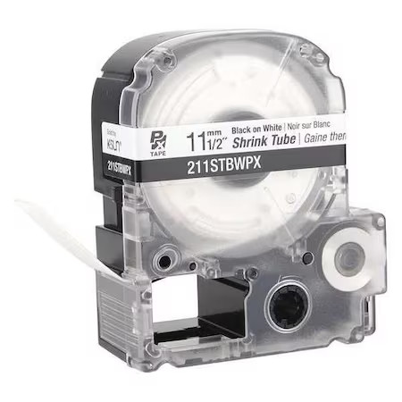 Epson 211Stbwpx Sleeve Label, White, Polyolefin, 1/2 In W