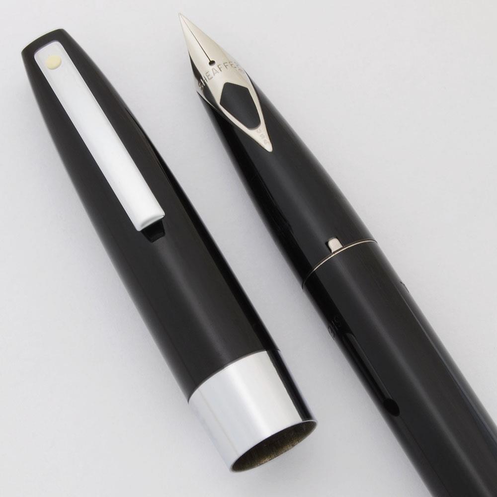 Sheaffer 330 Fountain Pen - Black, Extra Fine Short Diamond Nib (New in Box)
