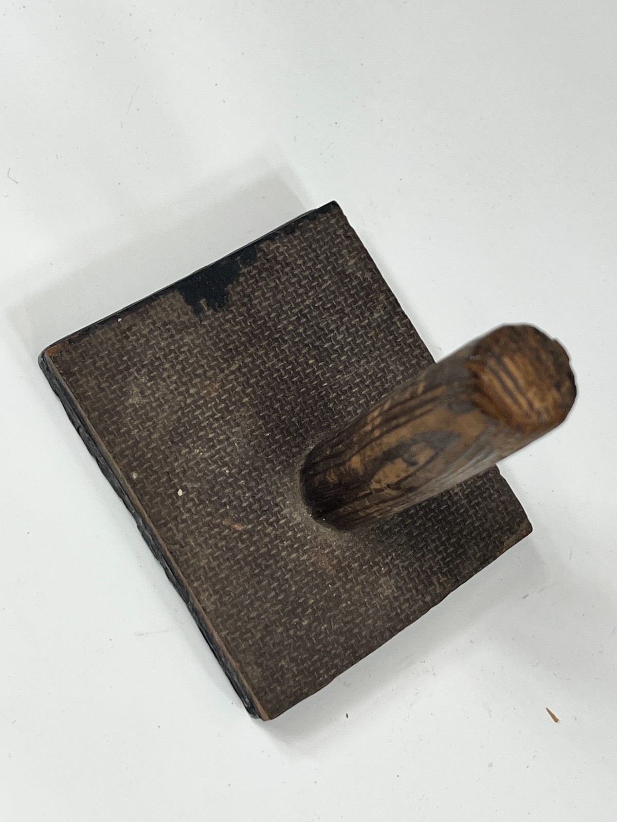 WW1 WW2 Royal Navy HMS Dragon D Cruiser Ship Bell Printing Hand Stamp Relic 4"