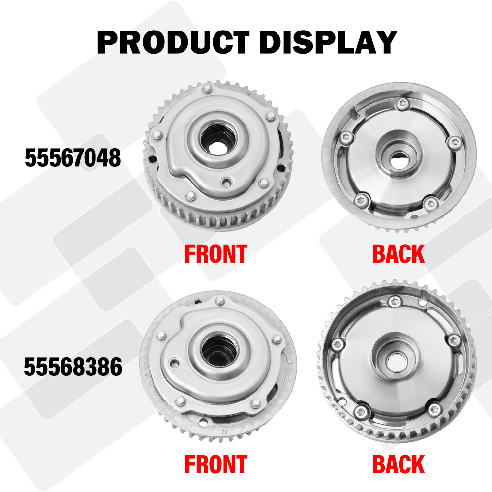 Timing Belt Kit+VVT Water Pump+Camshaft Gears for Chevy Aveo Sonic Cruze 1.6 1.8