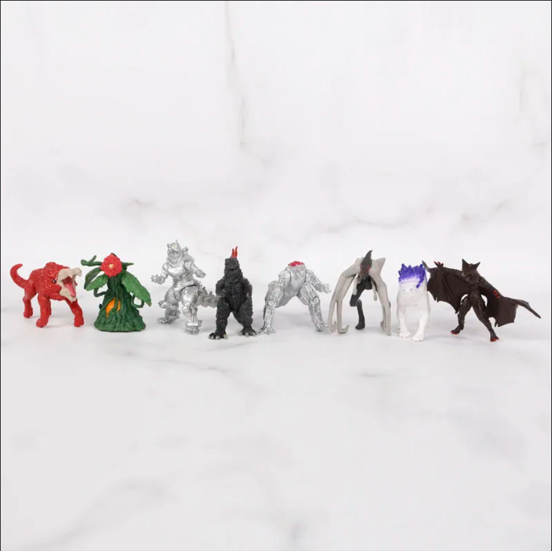 24pc Godzilla King Kong Action Figure Set - 17cm Model Toy Collection