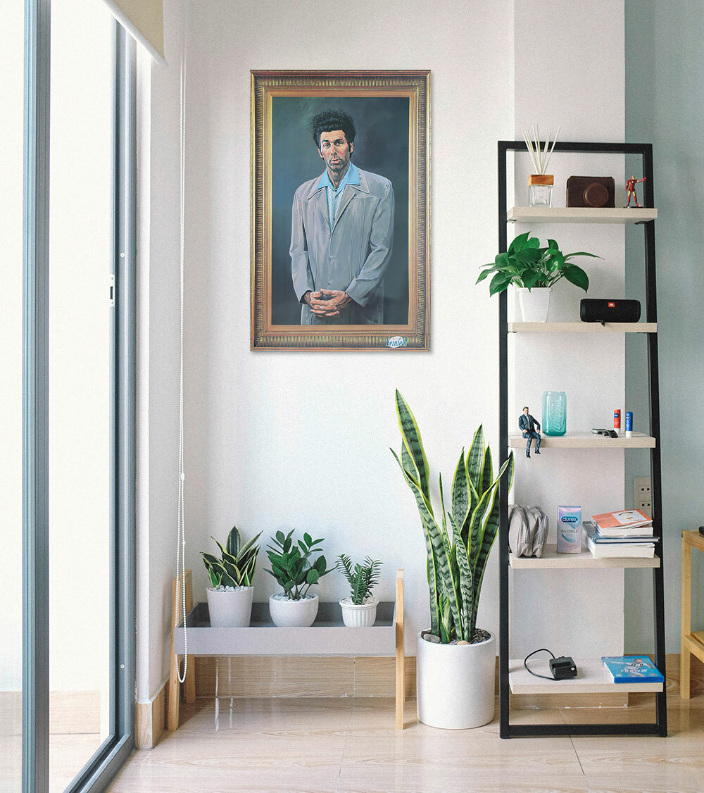 Seinfeld - TV Show Poster / Print (Cosmo Kramer Portrait) (Size: 24" X 36")