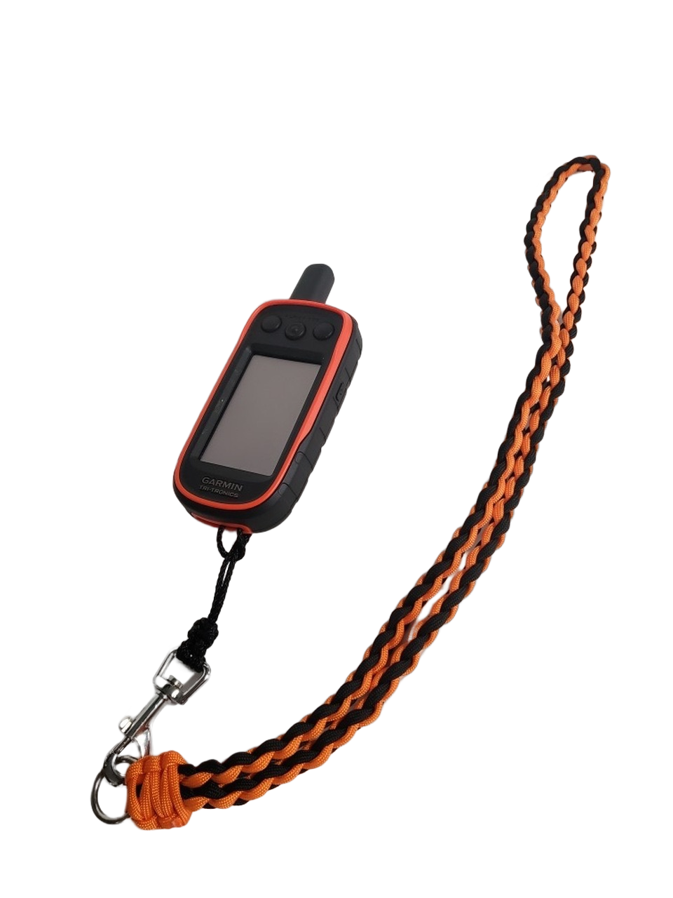 PARACORD NECK LANYARD WITH SNAP FOR GARMIN ALPHA OR ASTRO