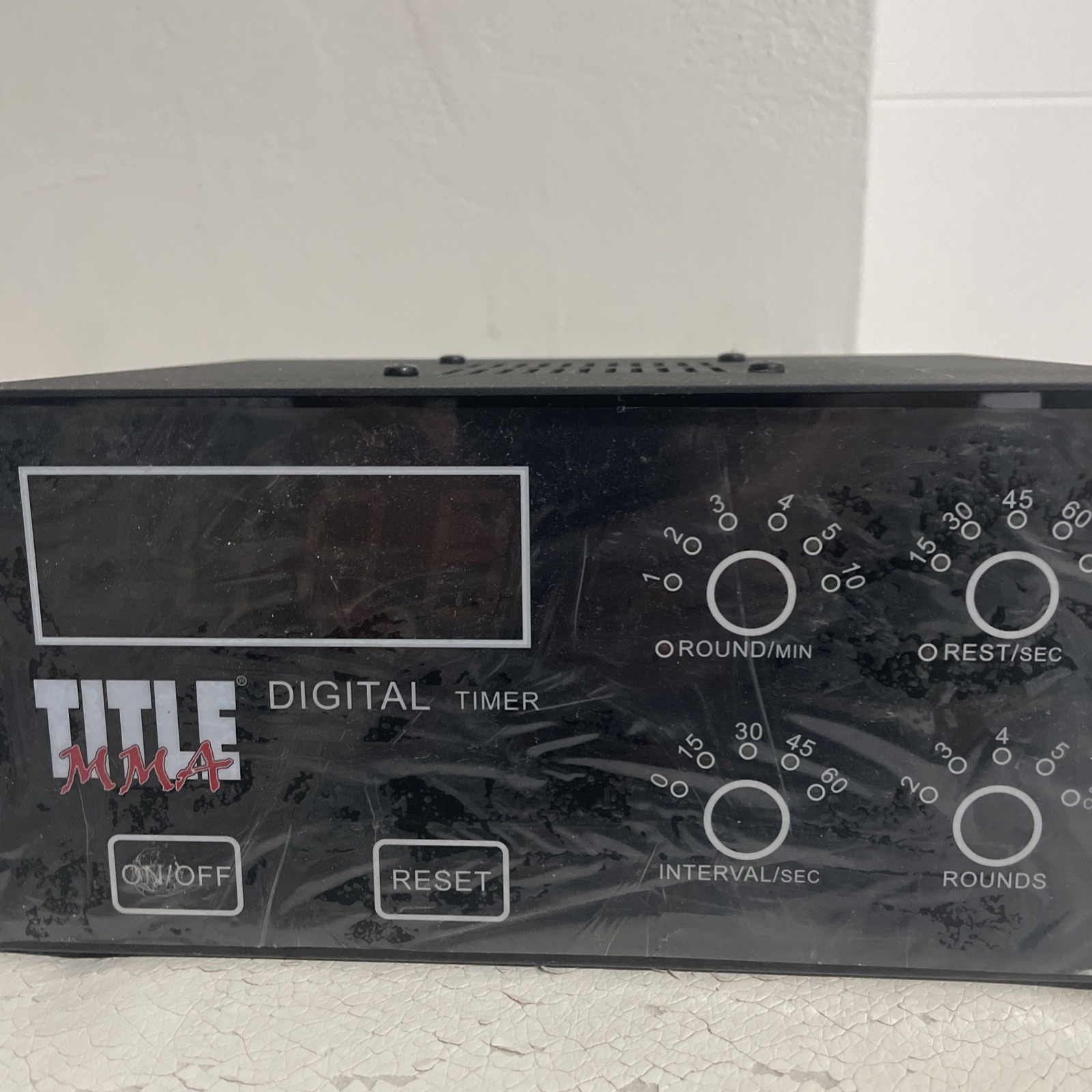 Title Digital Boxing Timer New