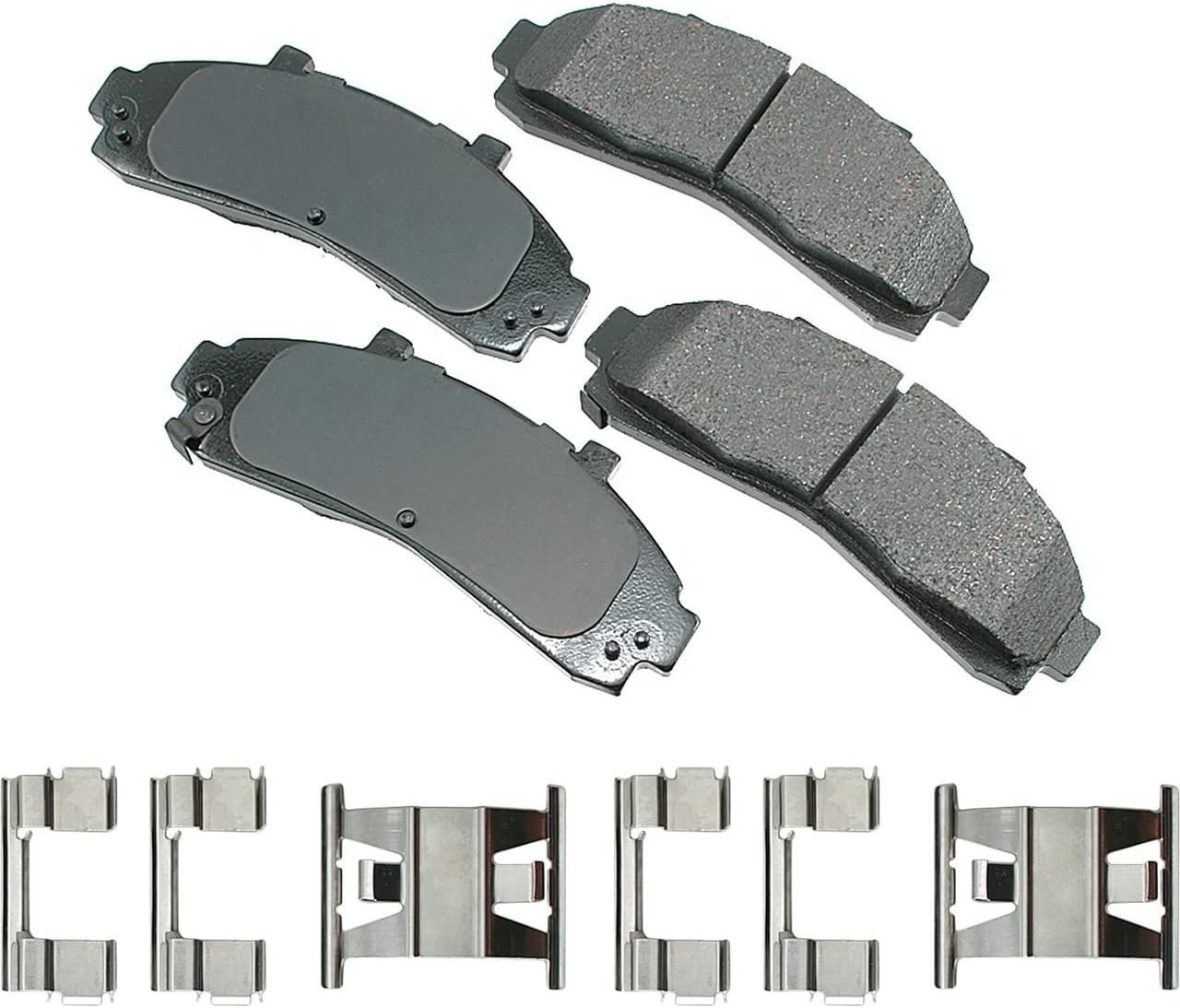 Front Disc Brake Pad Set AKEBONO ACT652 for Ford, Mazda, Mercury