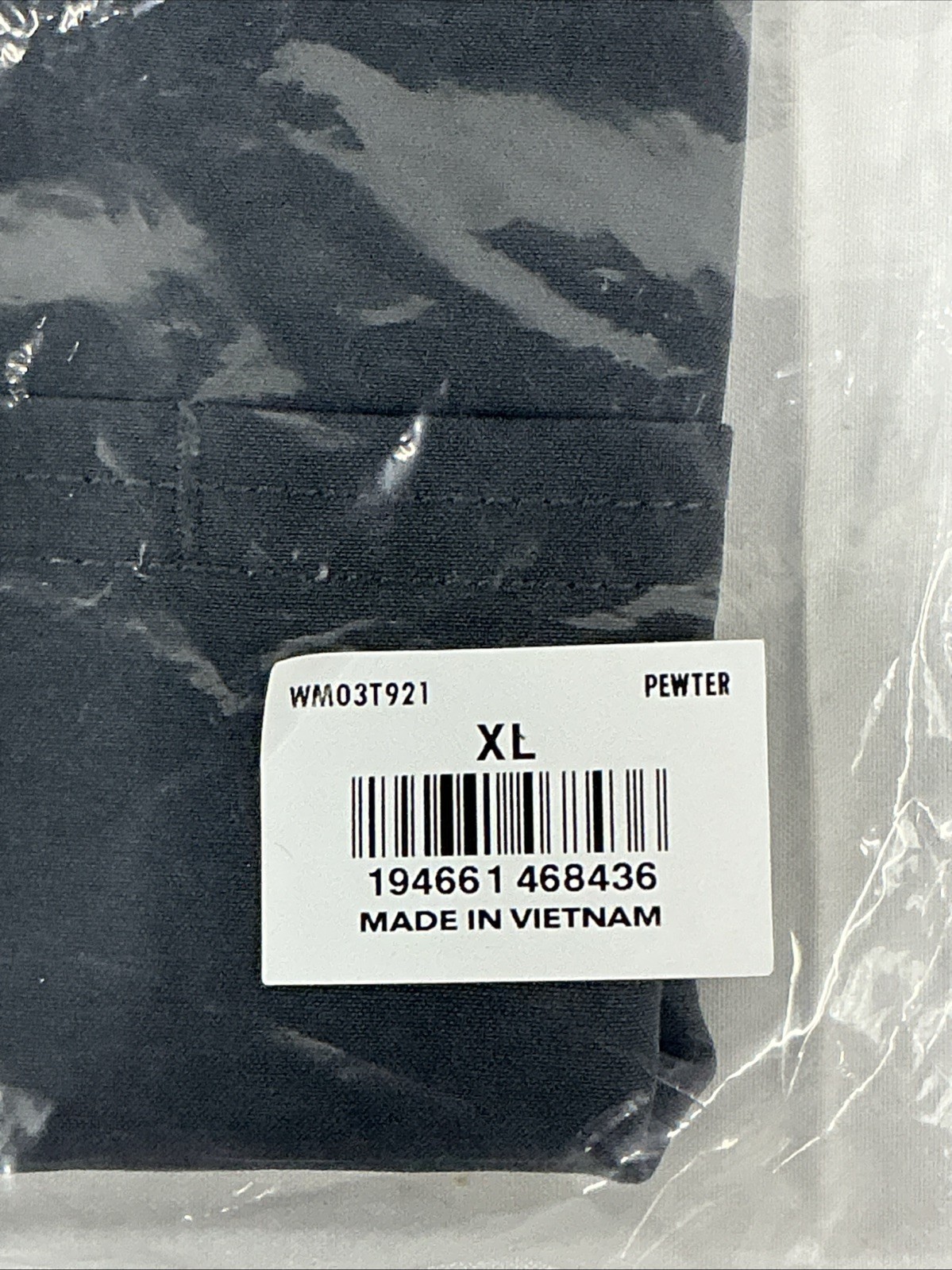 NWT Scrubstar Core Essentials Dark Grey Unisex V-Neck Scrub Top XL